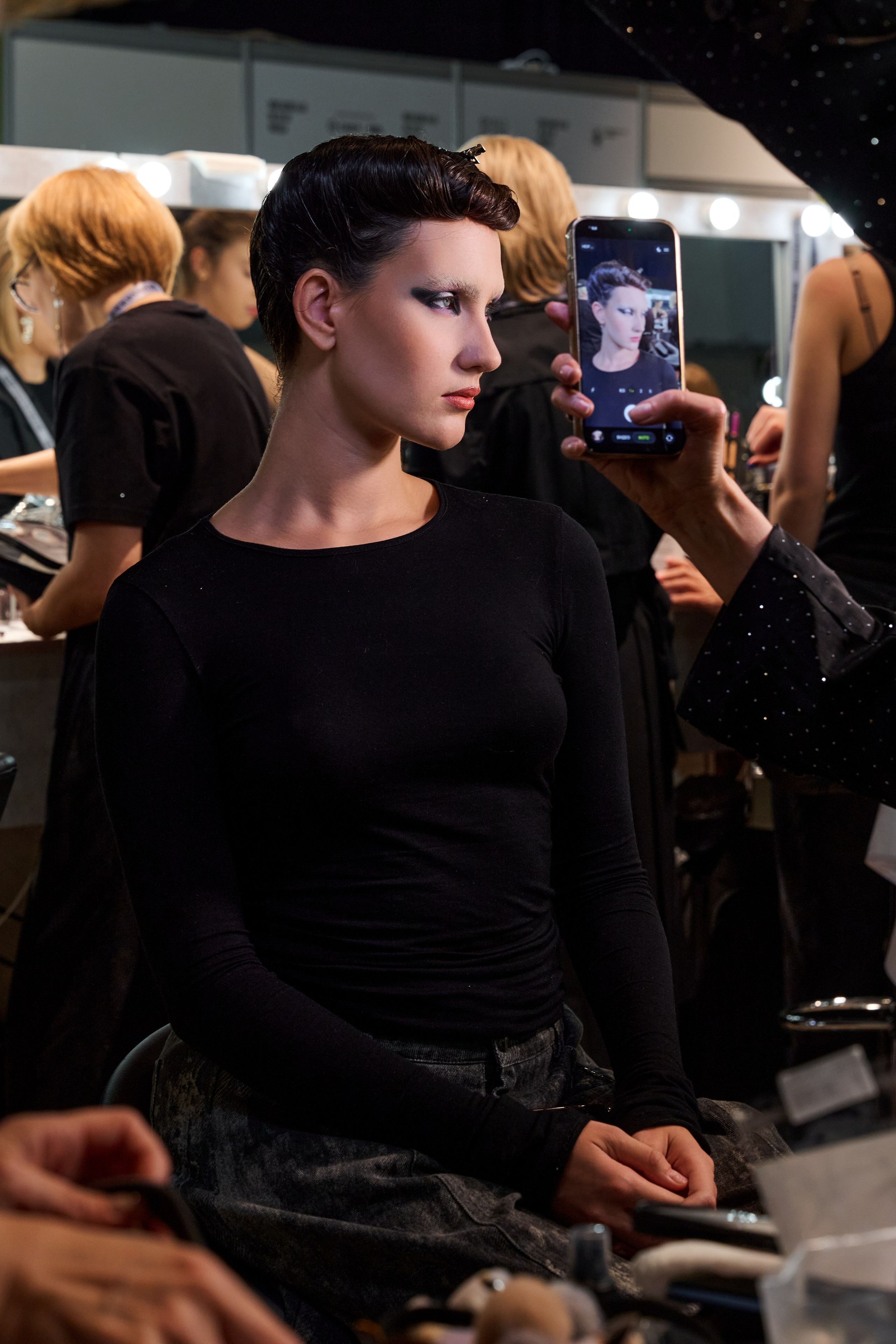 BACKSTAGE mix. Photographer Aleksandr Churakaev