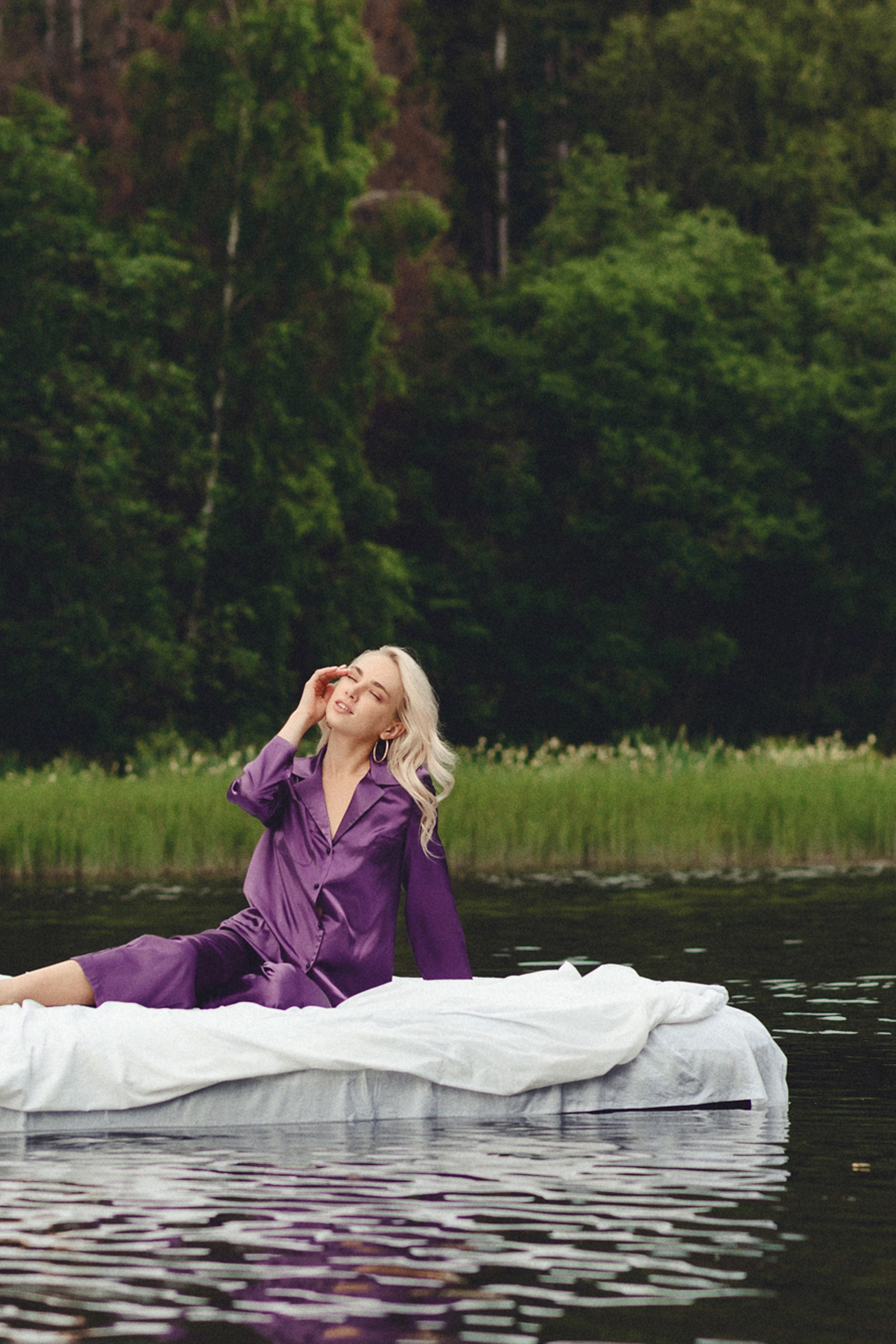 Pajamas on the water. Коммерческий фотограф Александр Чуракаев
