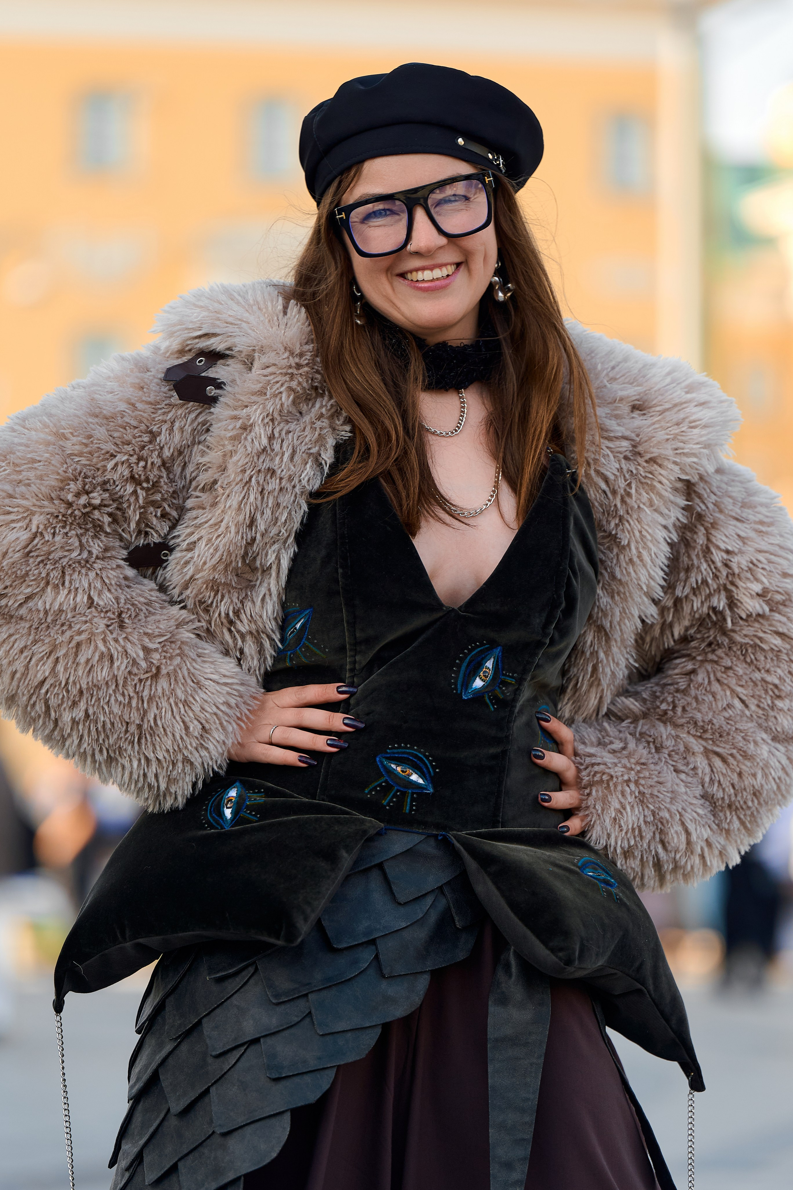 Street Style Moscow FW 2026. Photographer Aleksandr Churakaev