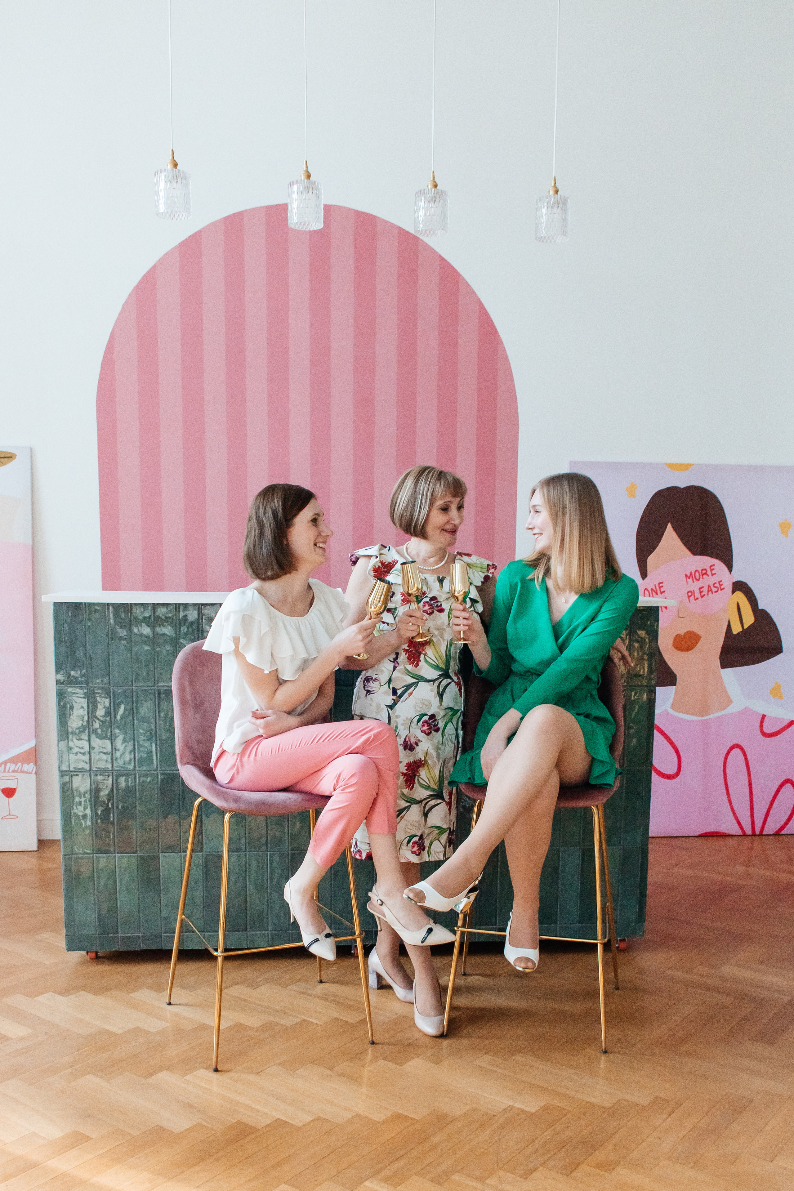 Аня, Ксюша и Людмила