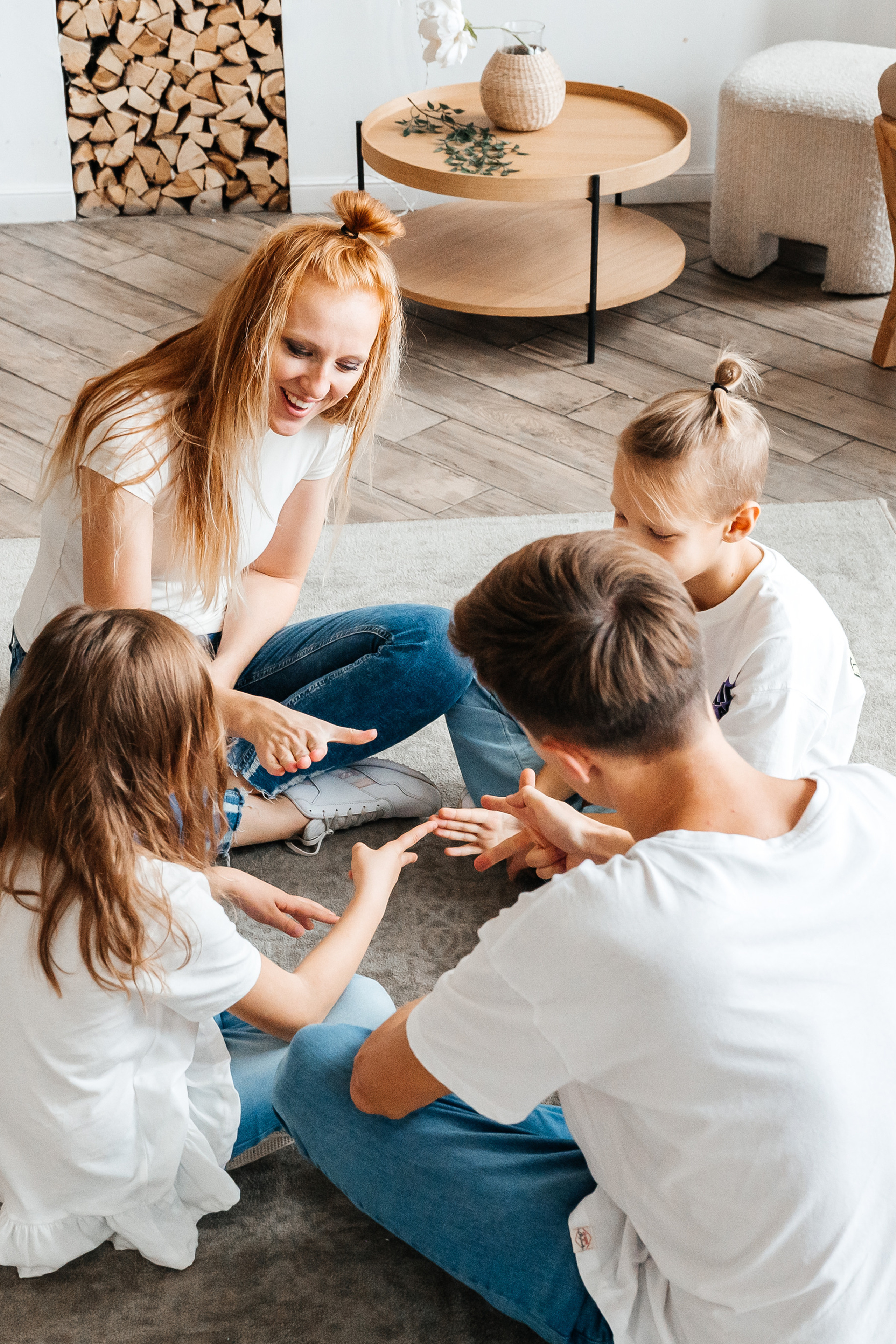 Карина, Сева, Мия и Тиша