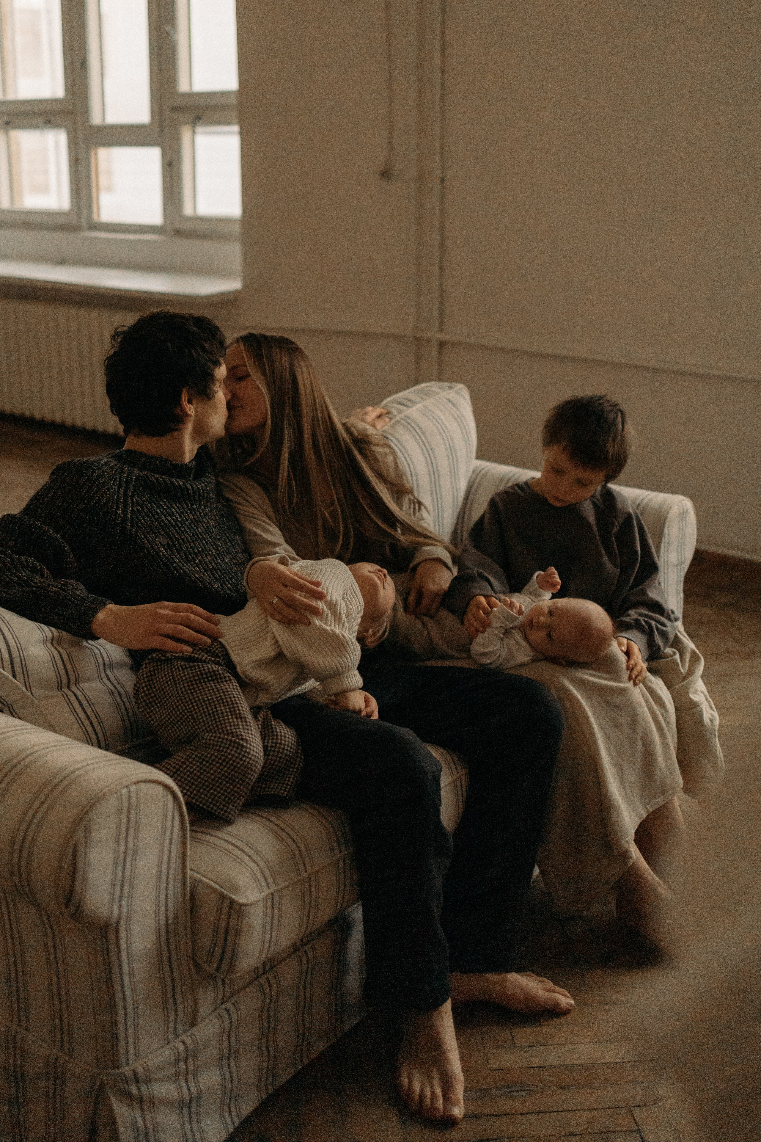 Семейные фотографии в студии