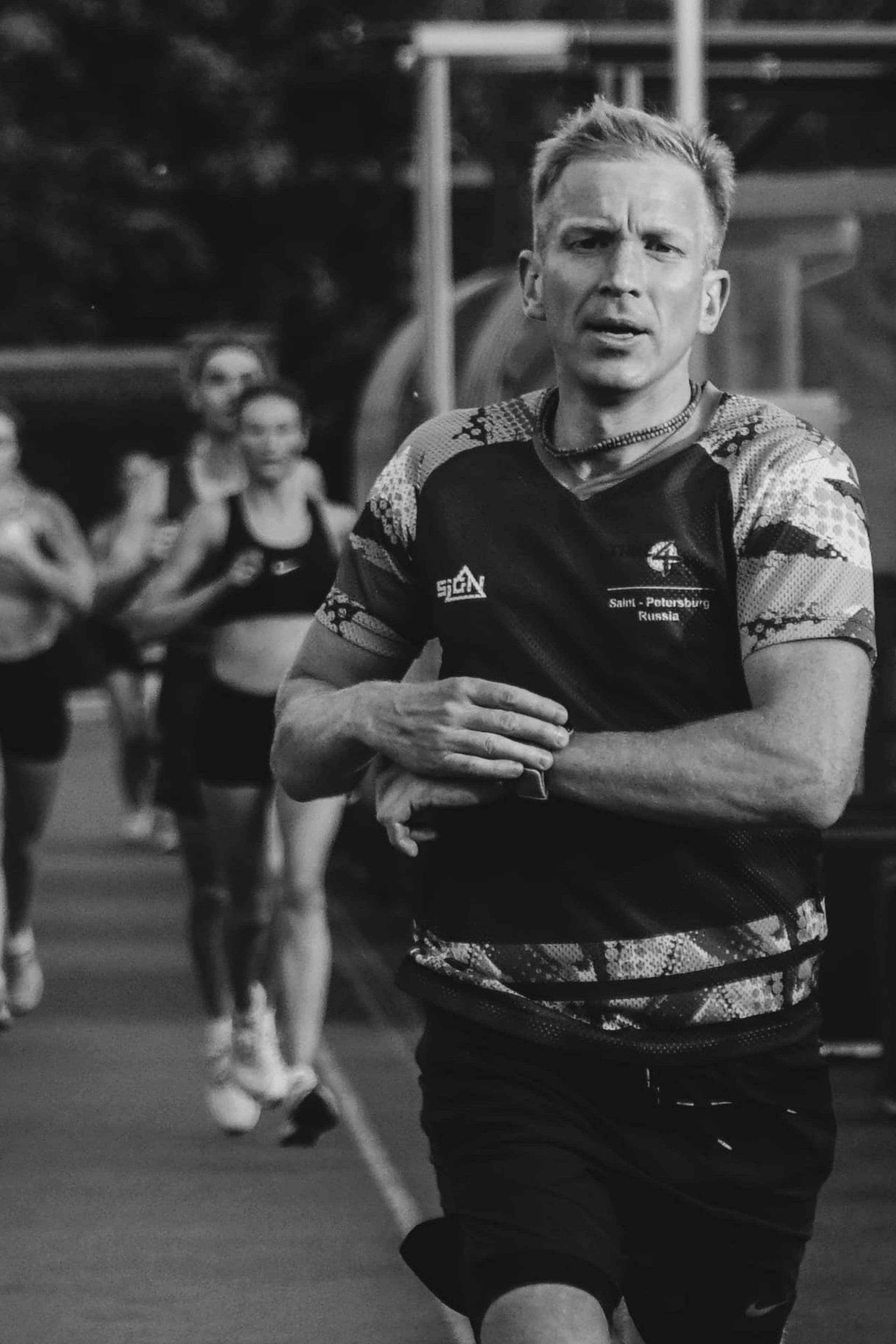 Тренировка бегового клуба Time4Run