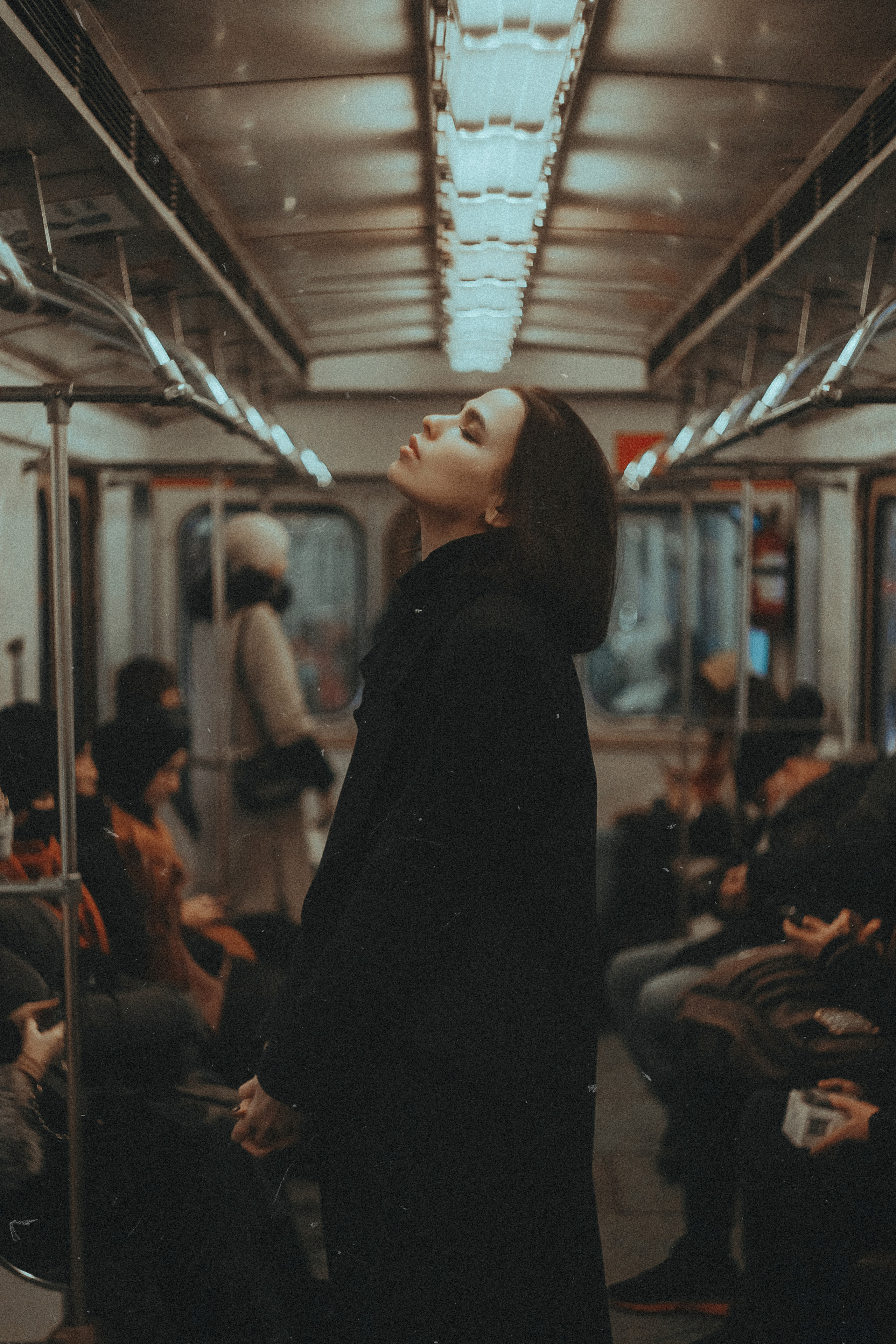 Фотосессия в метро