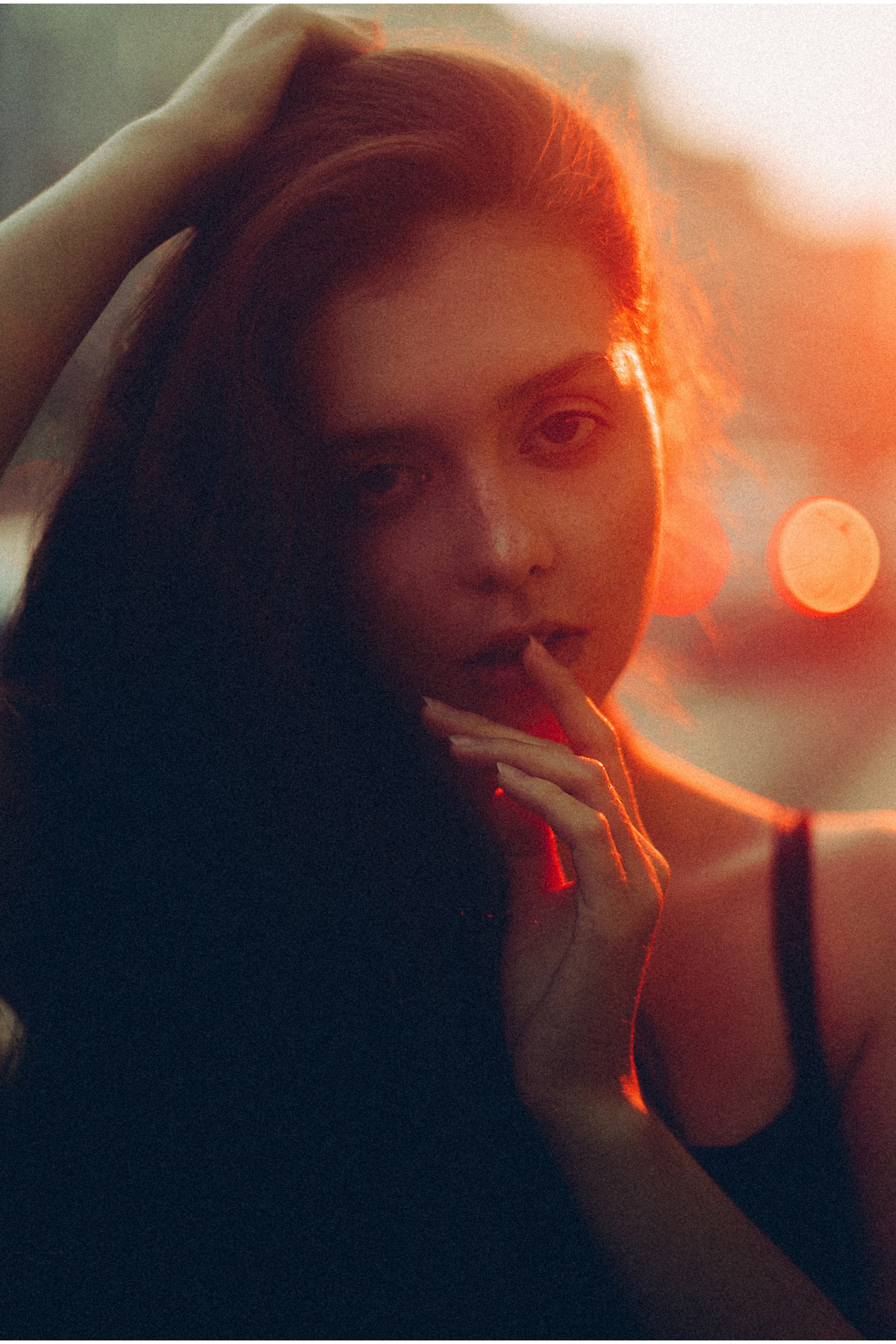 фотосъёмка с цветным светом на улицах москвы