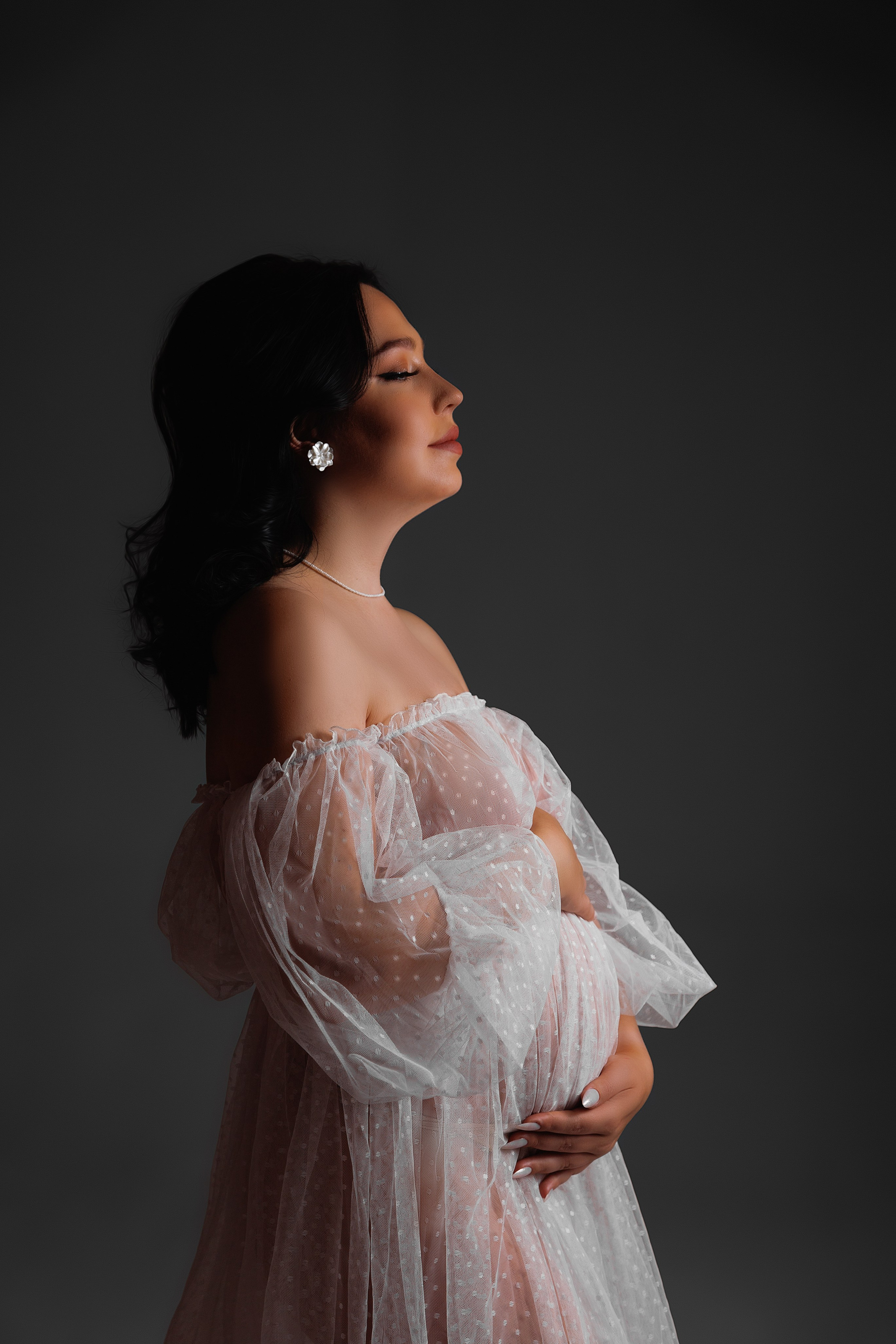 С блогером акушером. Анастасия, Фотограф женского портрета и беременности в стиле vogue