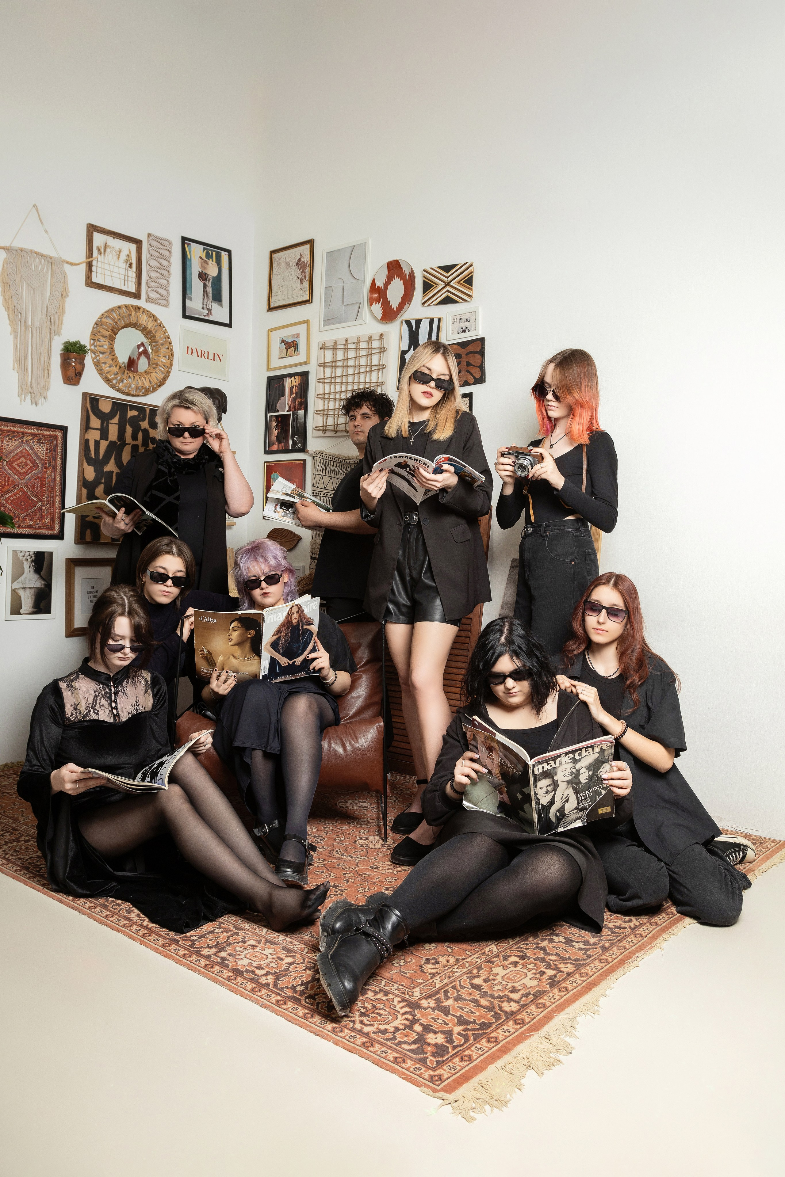 Письмо деду морозу — детская творческая фотосессия. Анастасия, Фотограф женского портрета и беременности в стиле vogue