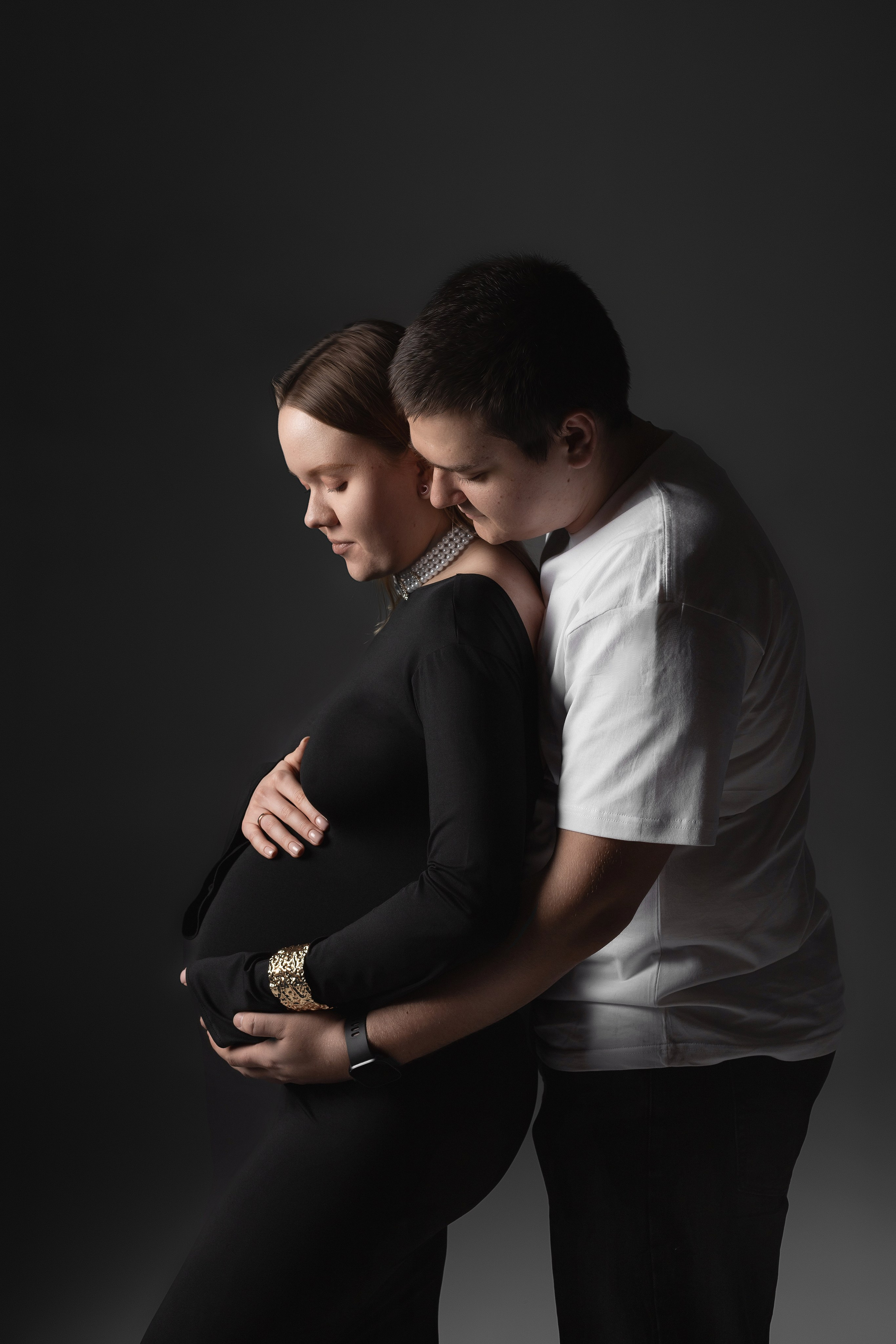 Домашняя фотосесия. Анастасия, Фотограф женского портрета и беременности в стиле vogue