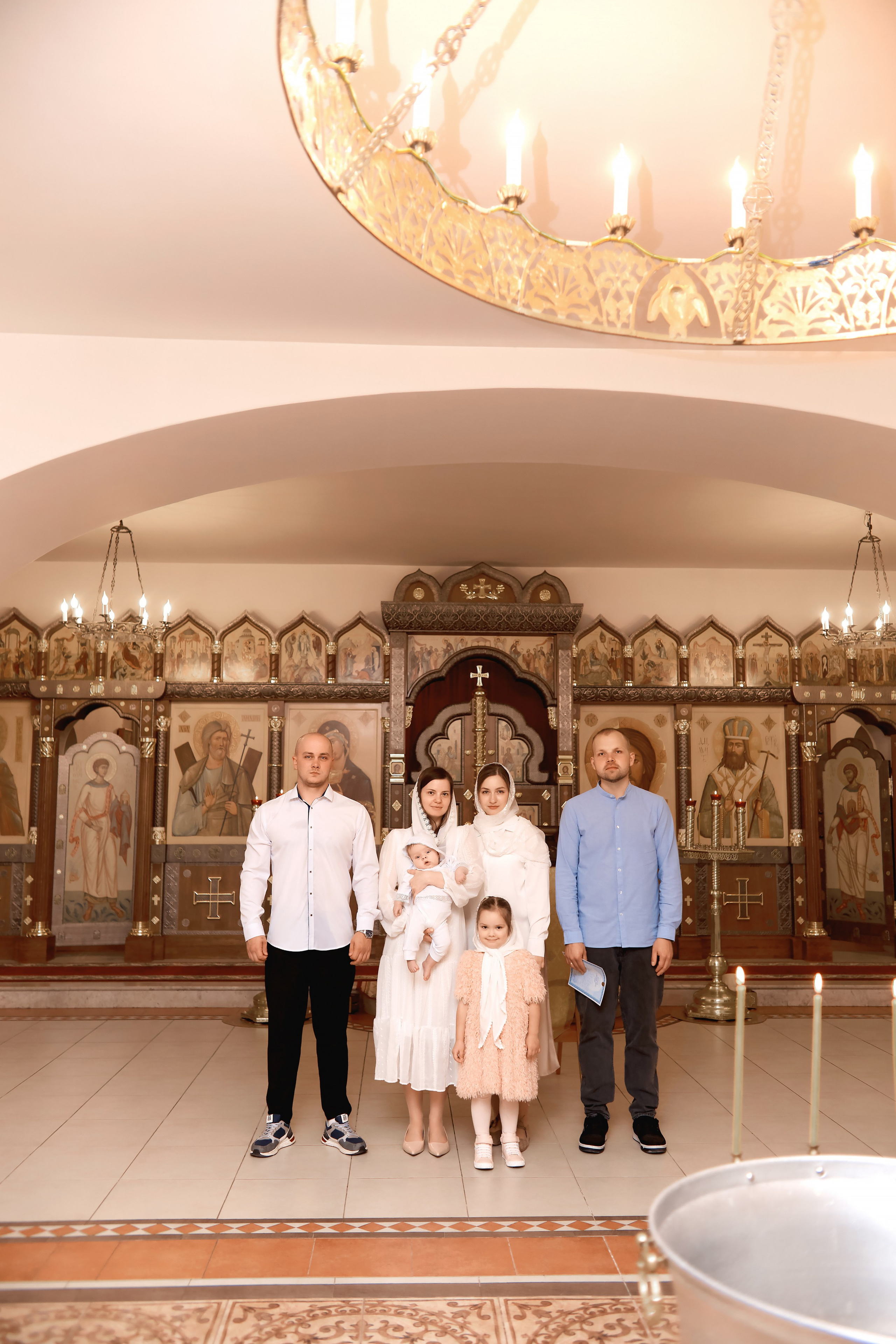 Крещения Дмитрия в Веденском храме. Прончатова Алина. Фотограф для семейных, церковных и свадебных съёмок