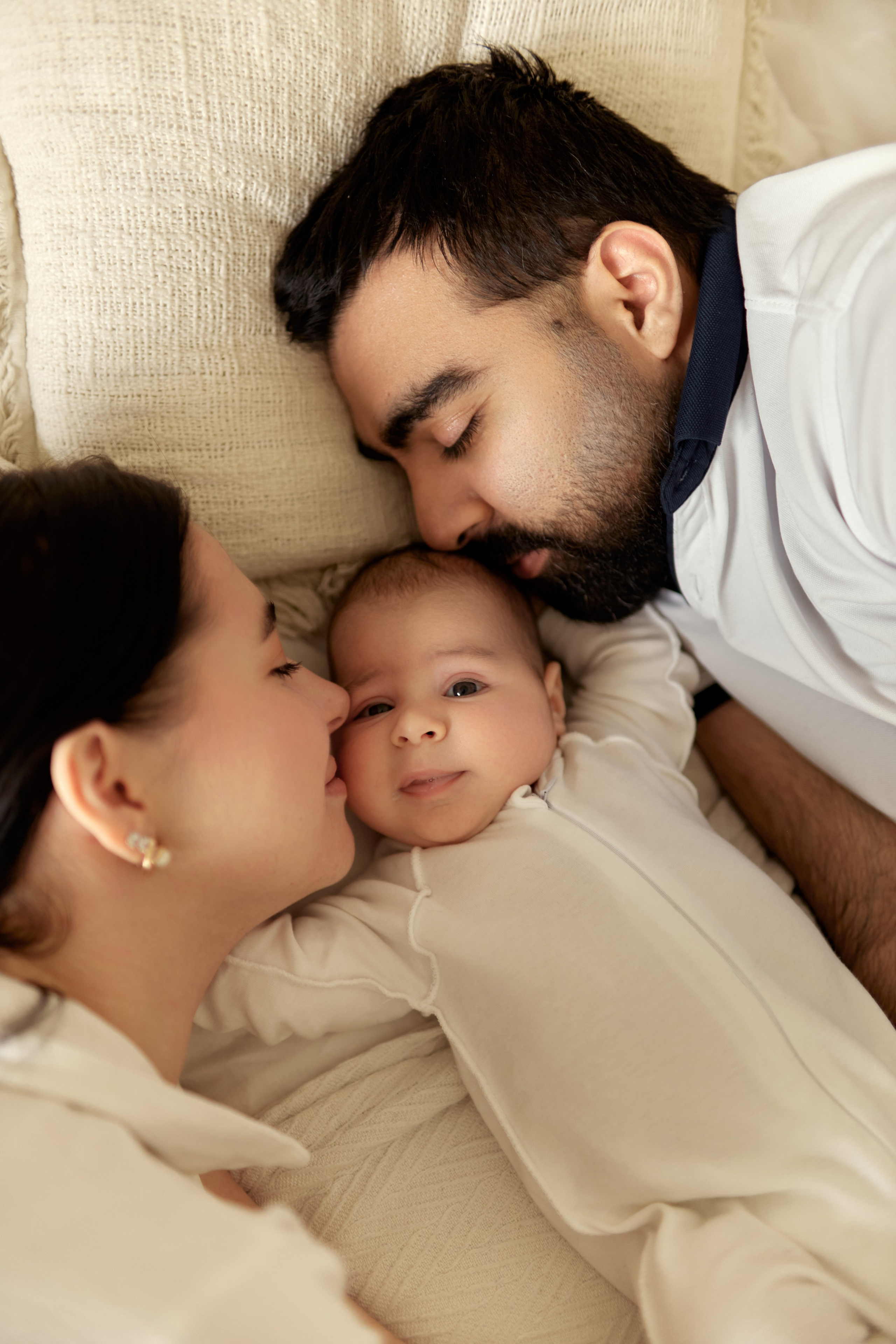 Мария, Хамид и карапуз. Прончатова Алина. Фотограф для семейных, церковных и свадебных съёмок