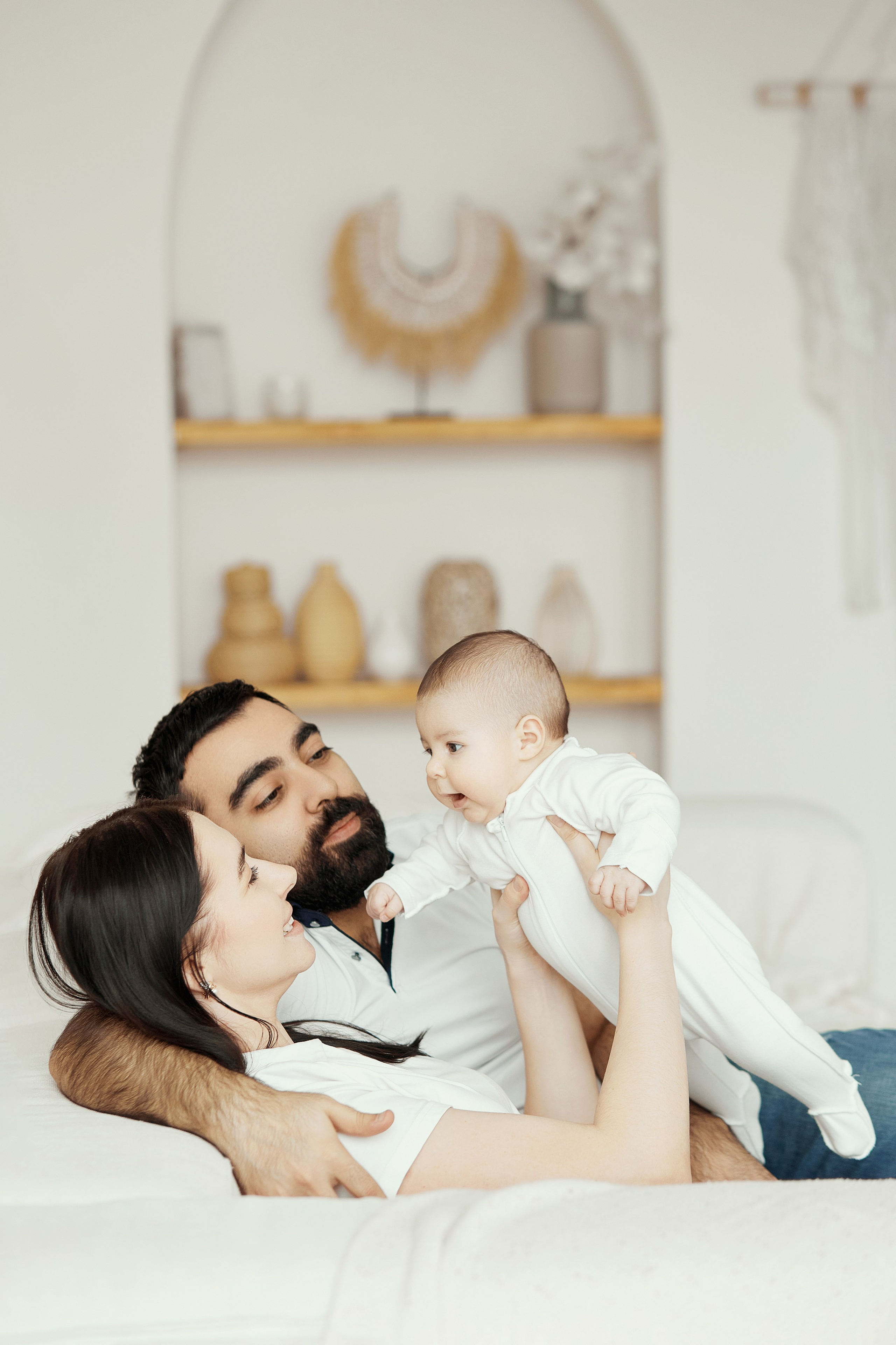 Мария, Хамид и карапуз. Прончатова Алина. Фотограф для семейных, церковных и свадебных съёмок