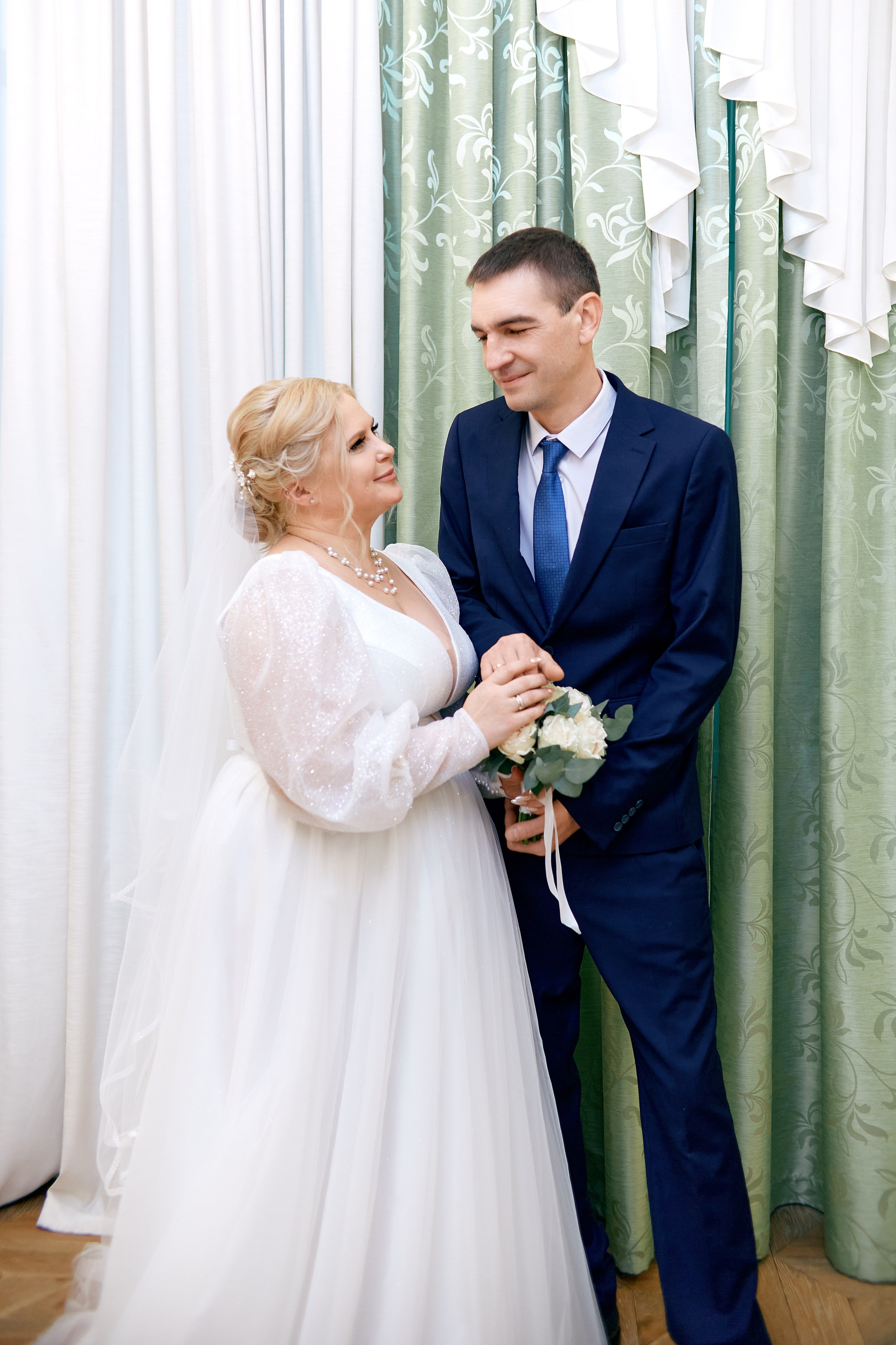 Анна и Александр 17.01.2025 Подольский ЗАГС, Дубровицы. Прончатова Алина. Фотограф для семейных, церковных и свадебных съёмок