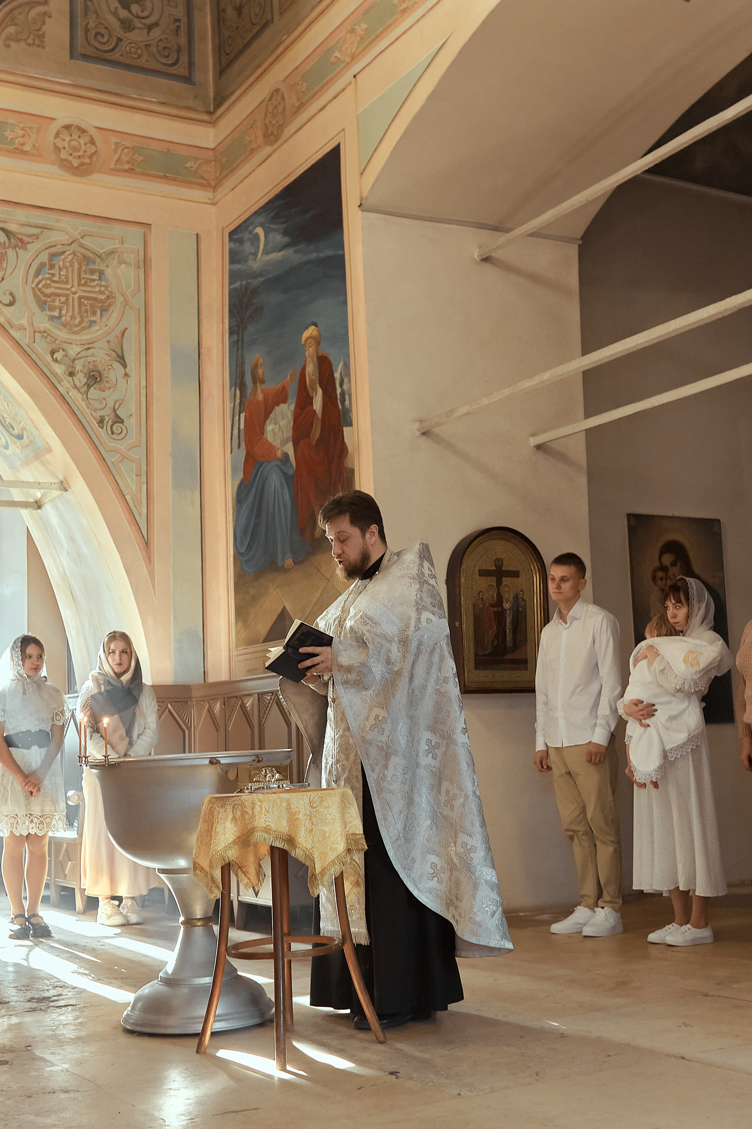 Крещение в селе Молоди. Прончатова Алина. Фотограф для семейных, церковных и свадебных съёмок
