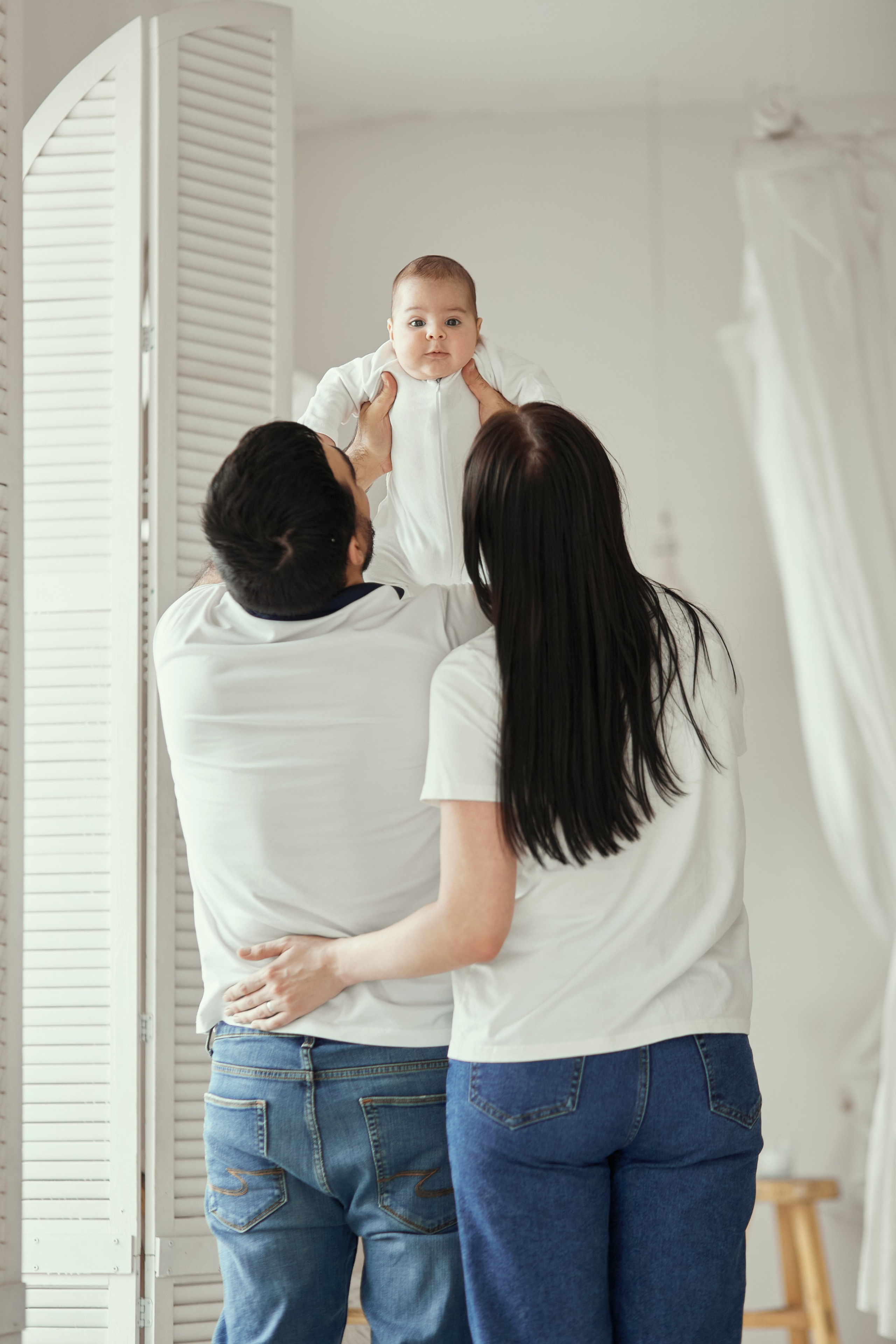 Мария, Хамид и карапуз. Прончатова Алина. Фотограф для семейных, церковных и свадебных съёмок