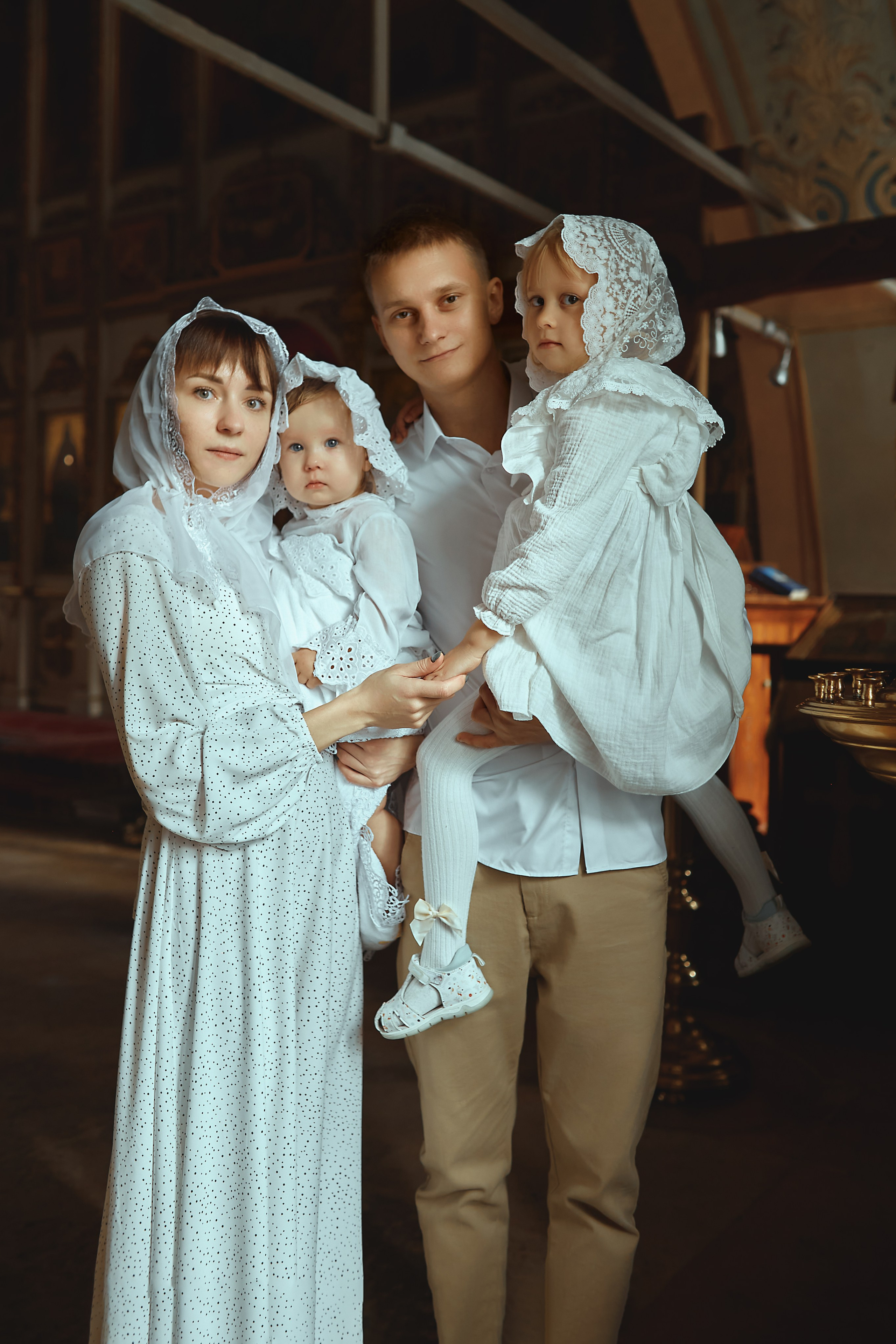 Крещение в селе Молоди. Прончатова Алина. Фотограф для семейных, церковных и свадебных съёмок