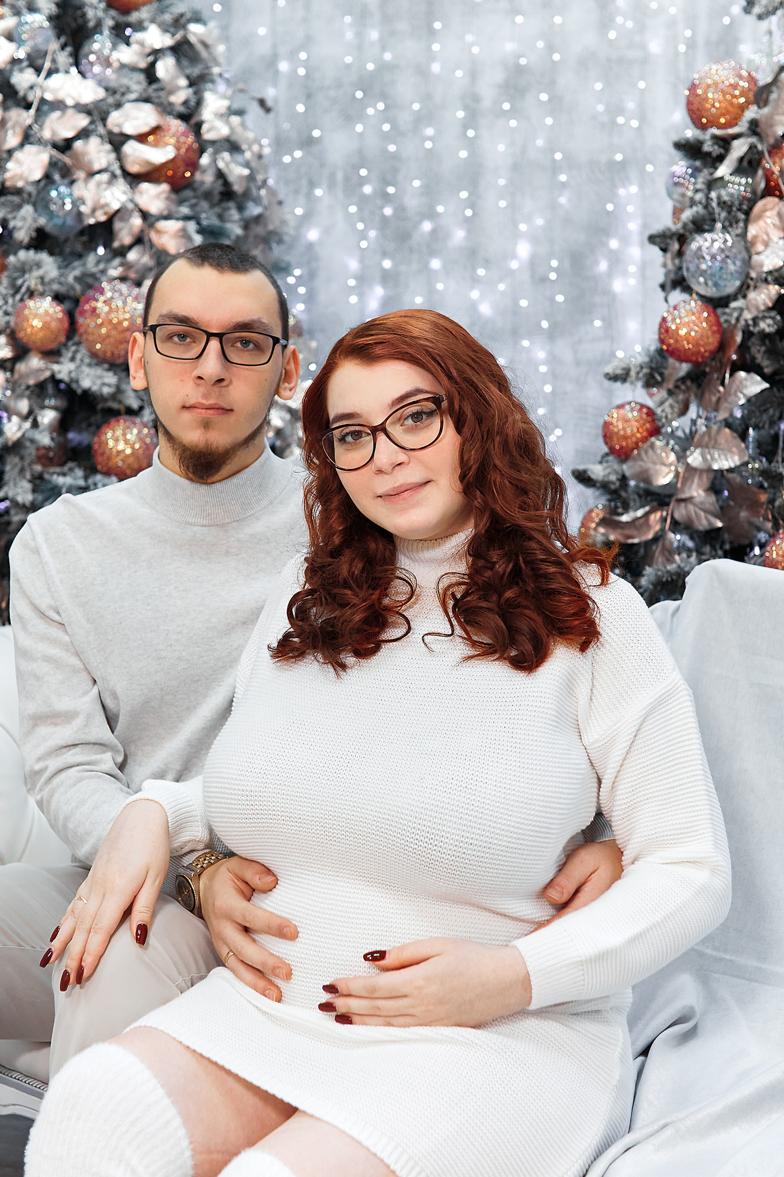 Новогоднее чудо Марины и Максима. Прончатова Алина. Фотограф для семейных, церковных и свадебных съёмок