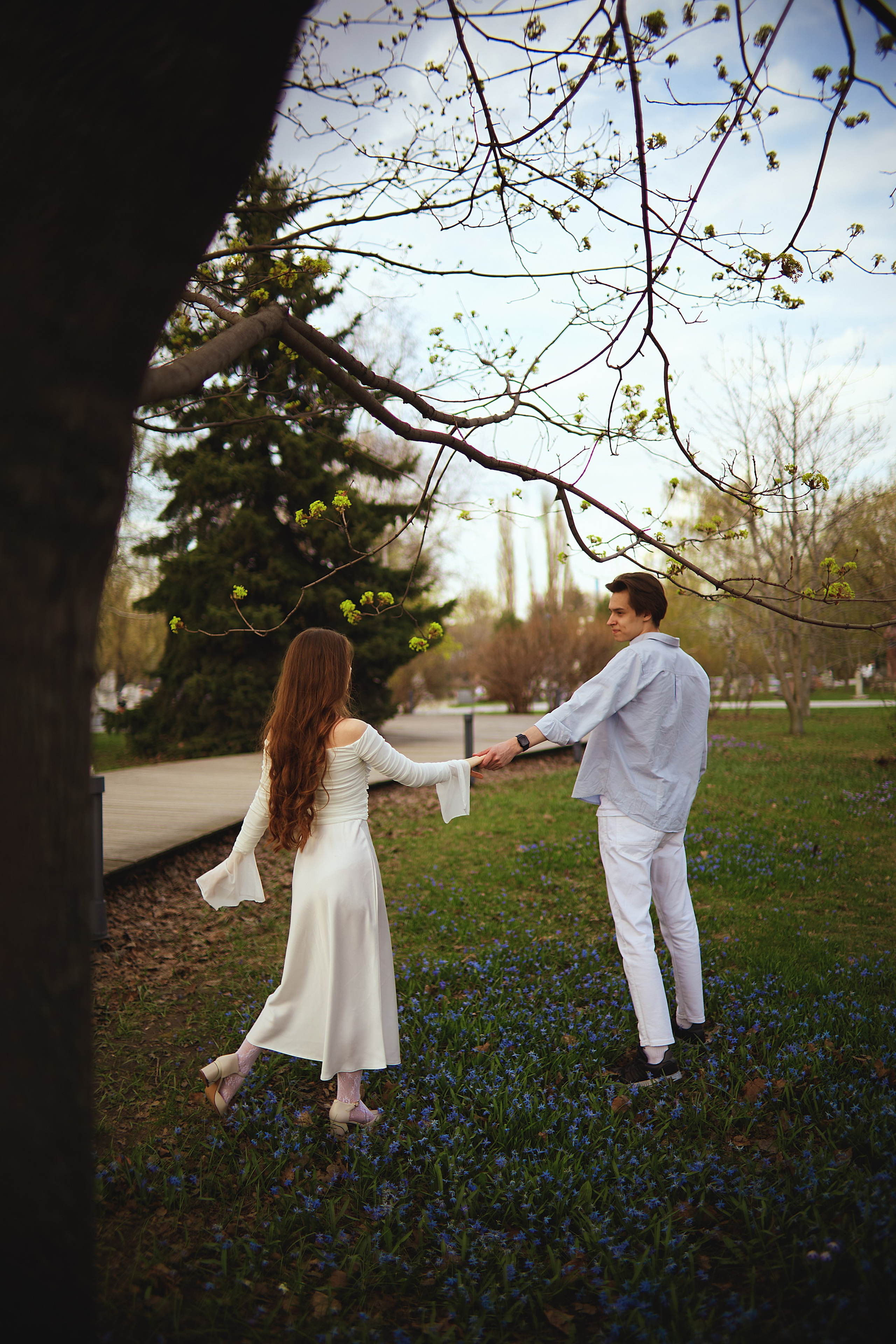 Прогулка Саши и Ани. Прончатова Алина. Фотограф для семейных, церковных и свадебных съёмок