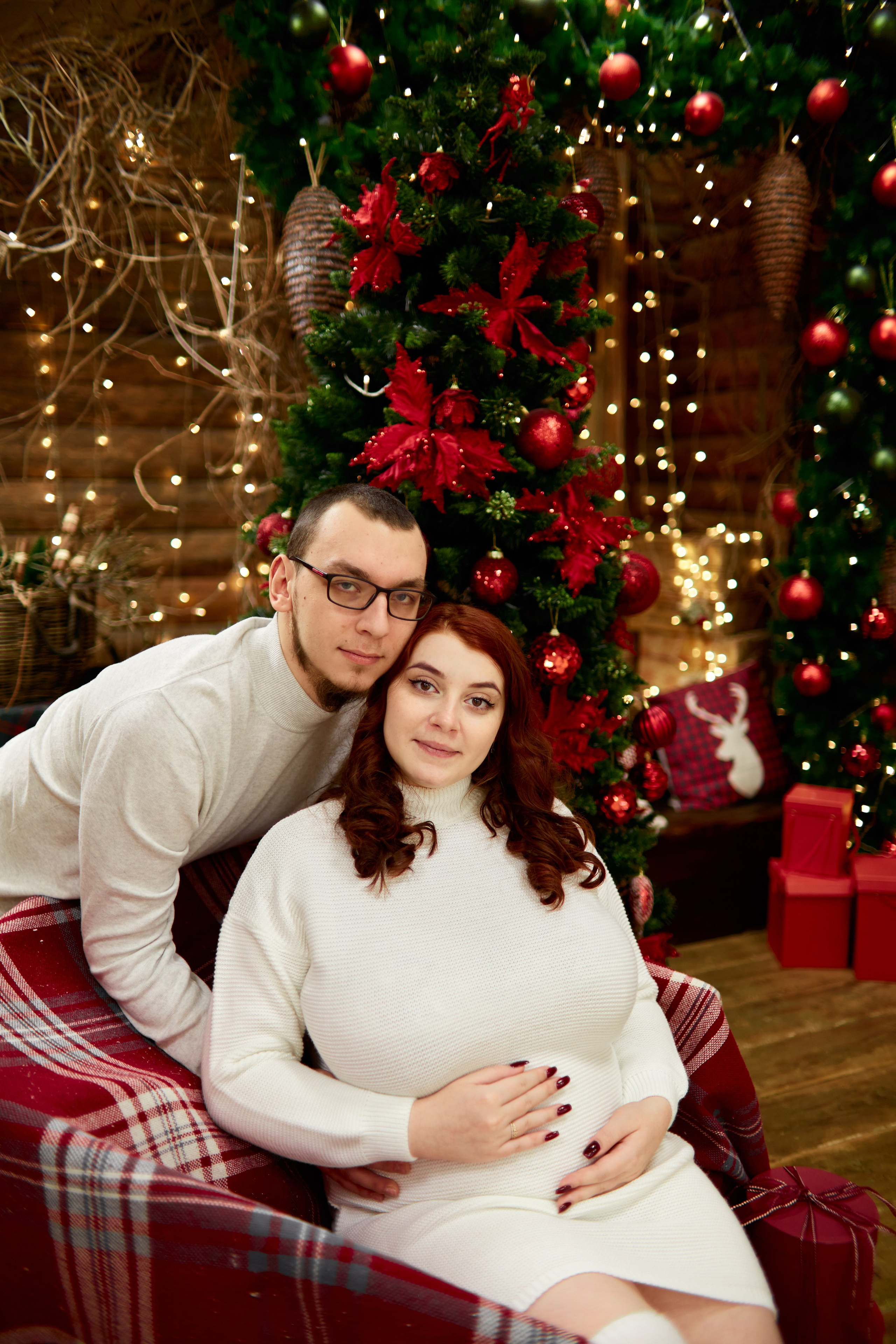 Новогоднее чудо Марины и Максима. Прончатова Алина. Фотограф для семейных, церковных и свадебных съёмок