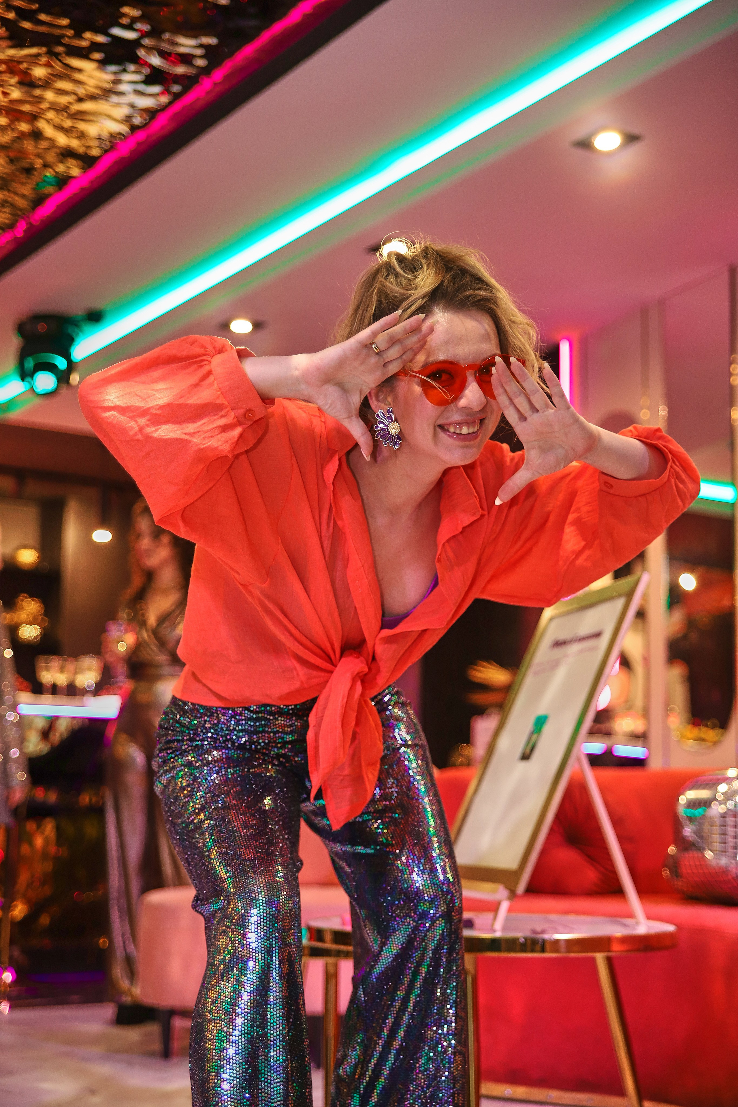 30-летие в стиле DISCO 80. Прончатова Алина. Фотограф для семейных, церковных и свадебных съёмок