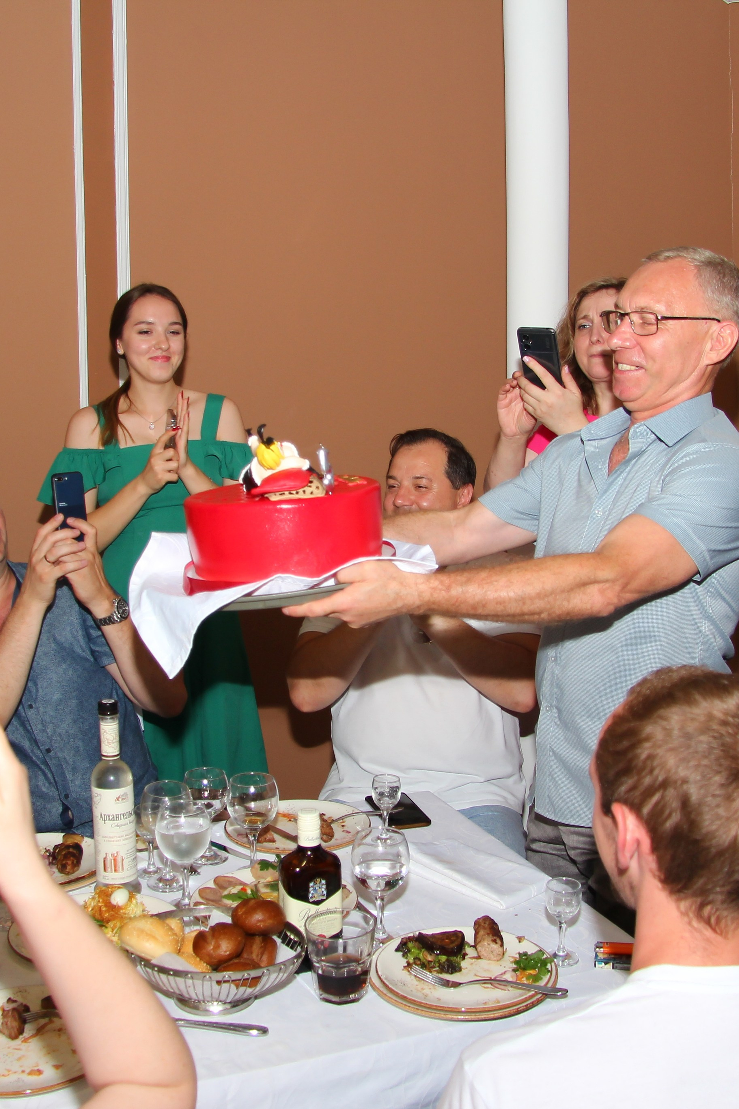 Юбилей Вячеслава. Прончатова Алина. Фотограф для семейных, церковных и свадебных съёмок