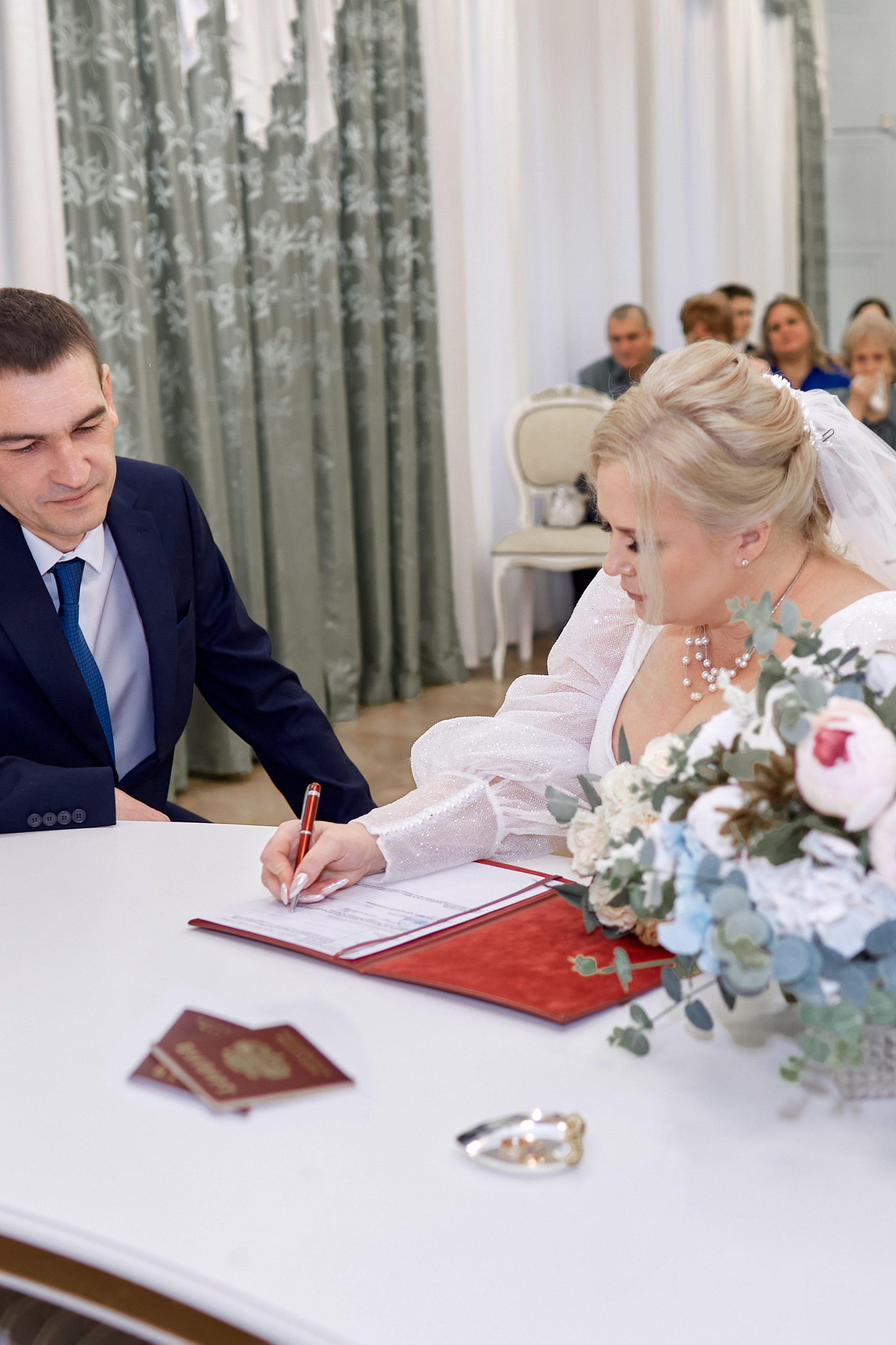 Анна и Александр 17.01.2025 Подольский ЗАГС, Дубровицы. Прончатова Алина. Фотограф для семейных, церковных и свадебных съёмок