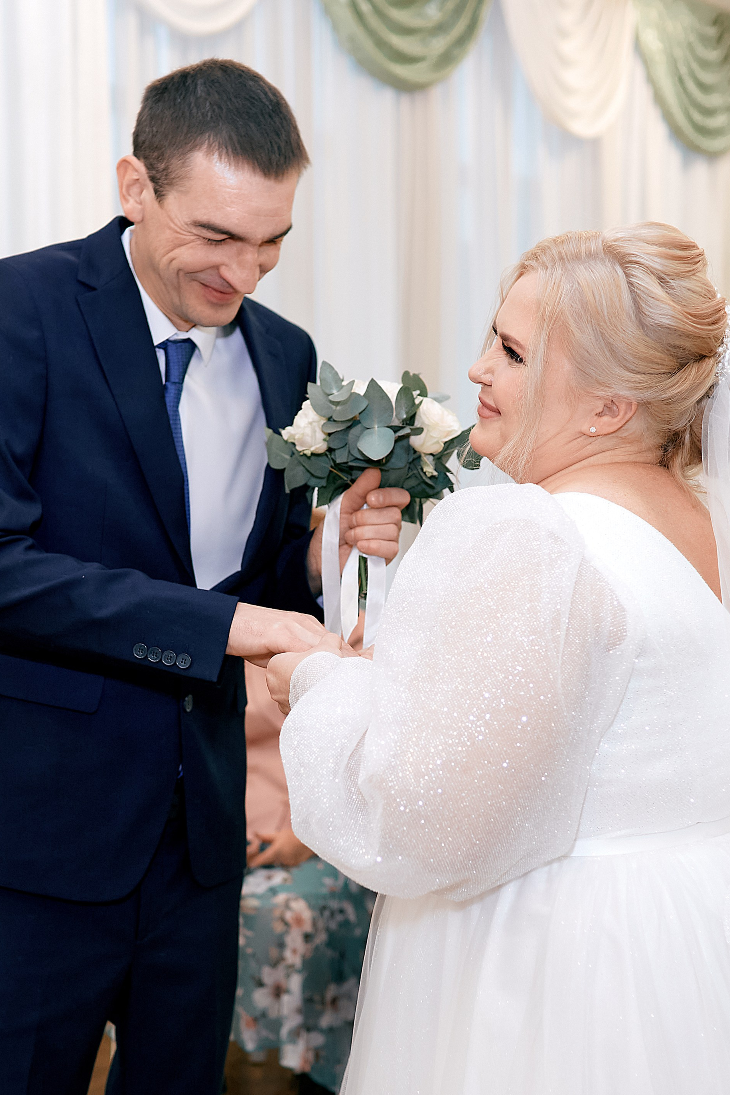 Анна и Александр 17.01.2025 Подольский ЗАГС, Дубровицы. Прончатова Алина. Фотограф для семейных, церковных и свадебных съёмок