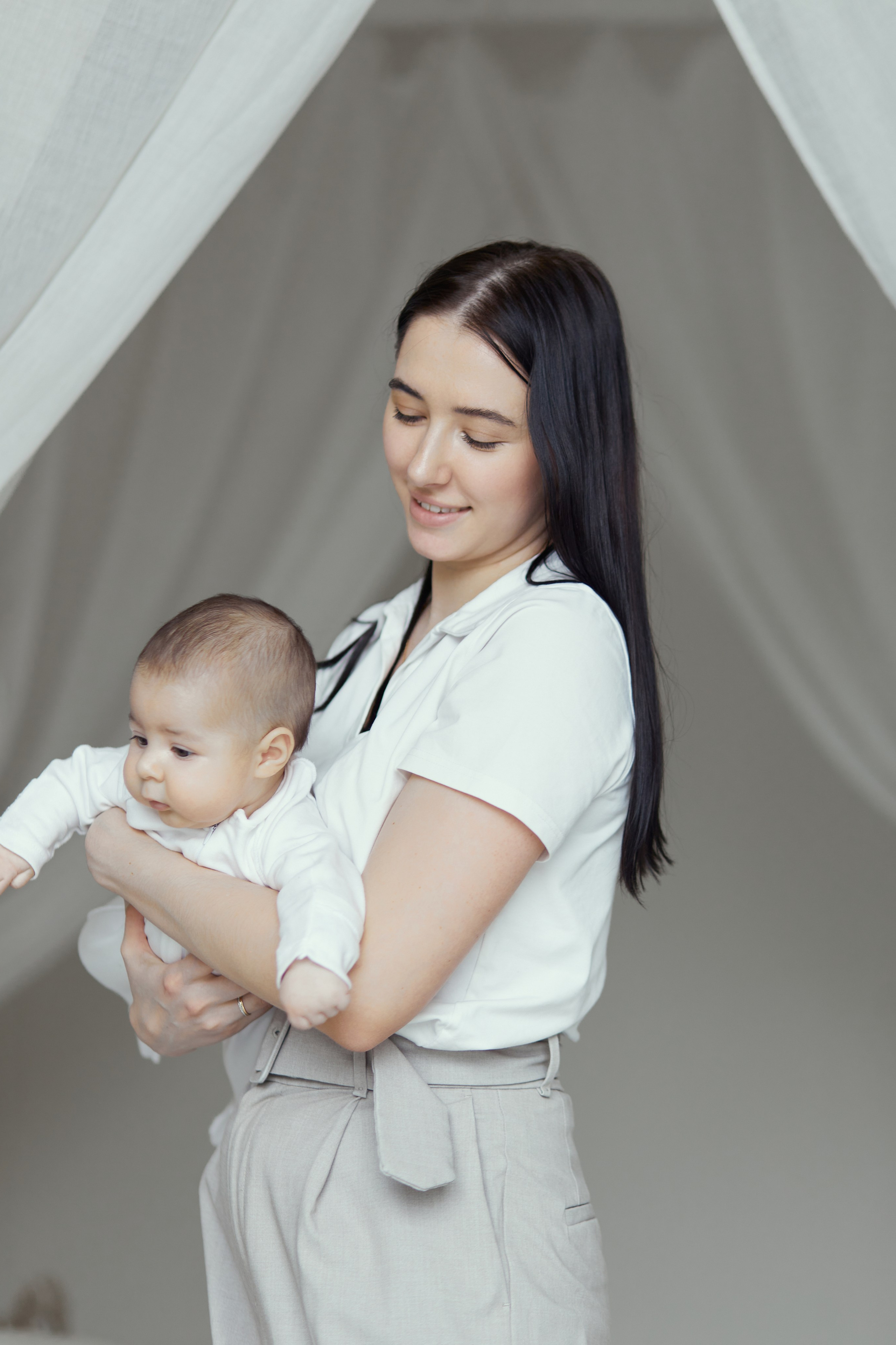 Мария, Хамид и карапуз. Прончатова Алина. Фотограф для семейных, церковных и свадебных съёмок