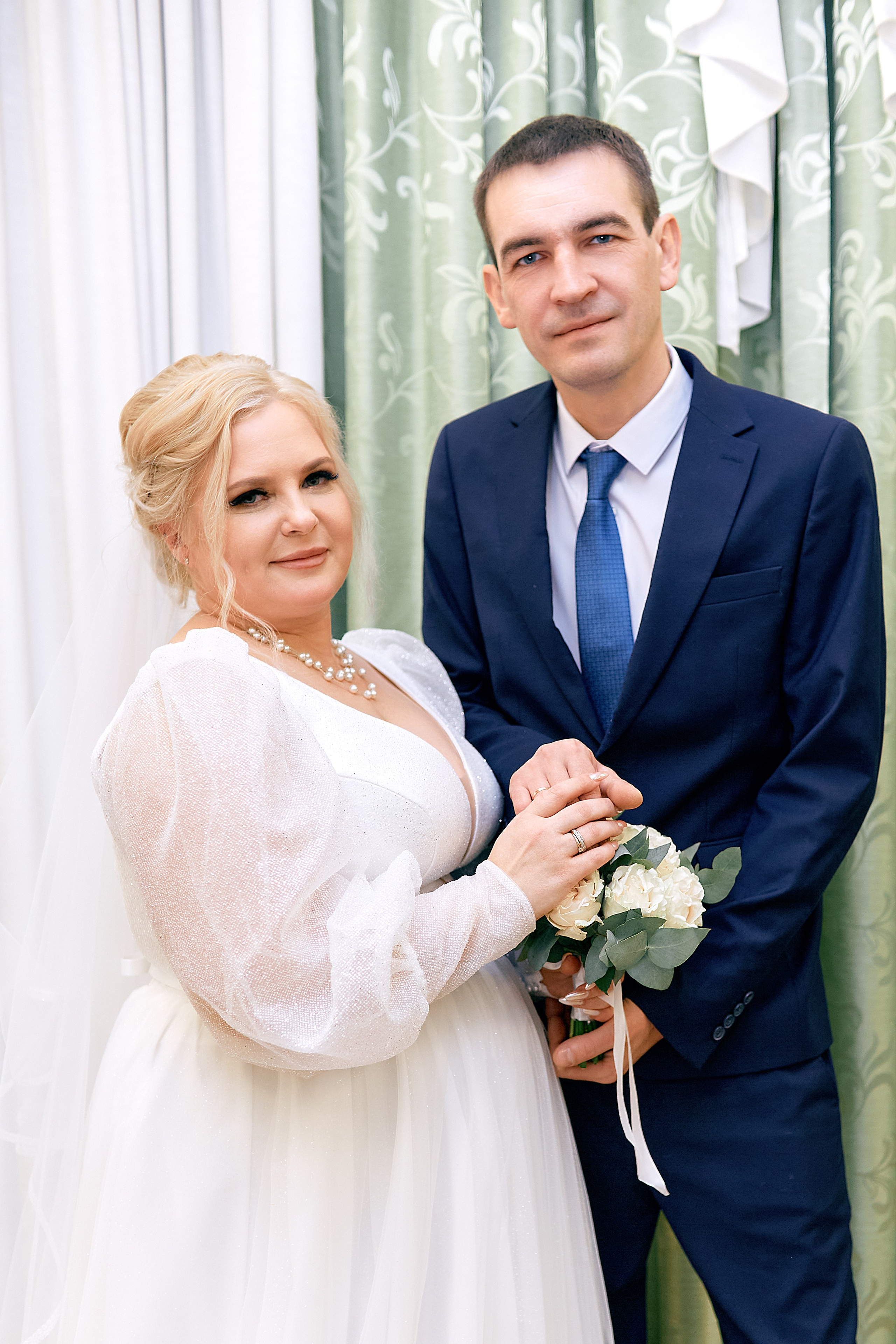 Анна и Александр 17.01.2025 Подольский ЗАГС, Дубровицы. Прончатова Алина. Фотограф для семейных, церковных и свадебных съёмок