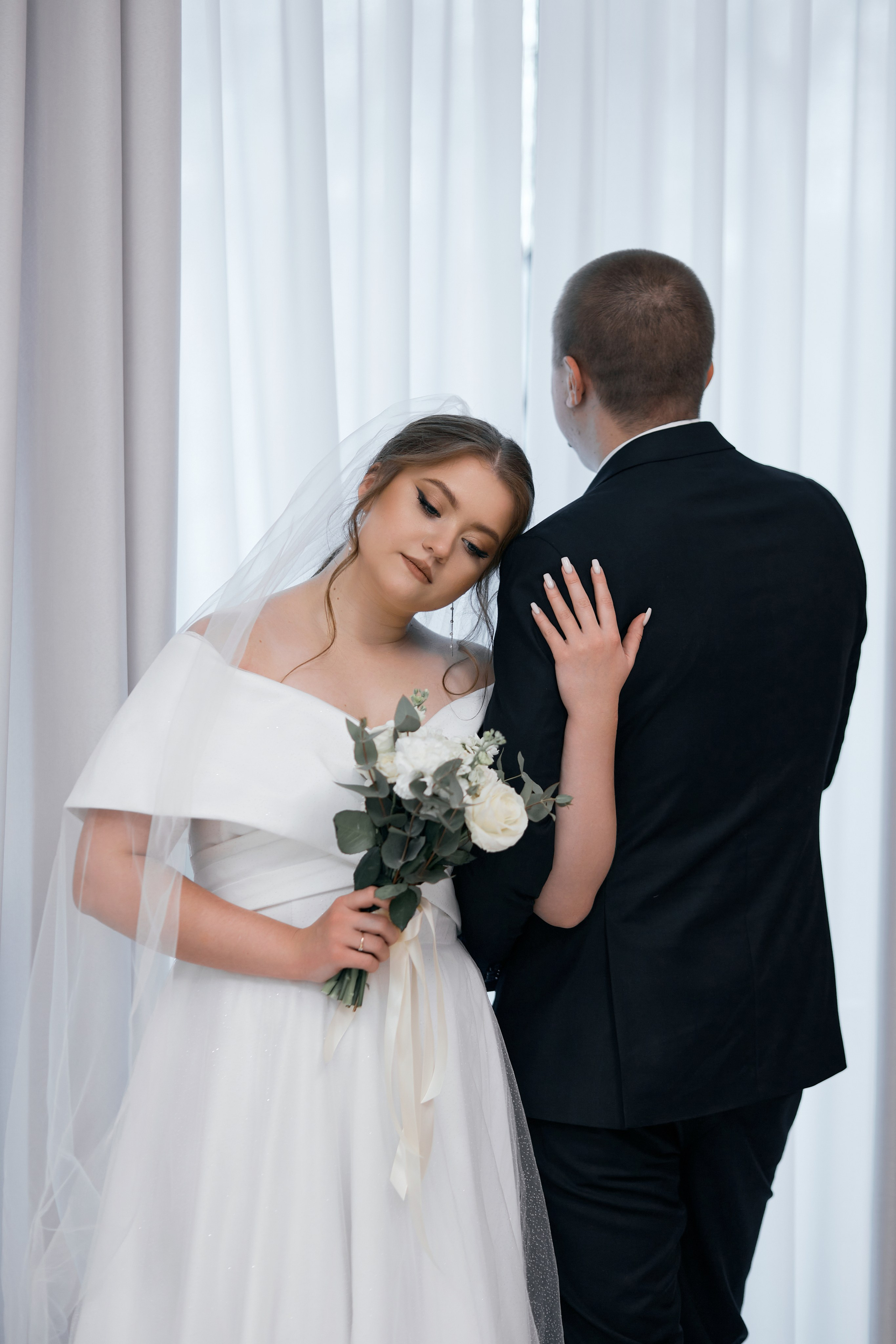 Наталья и Николай 22.11.2024 Шипиловский ЗАГС, Царицыно. Прончатова Алина. Фотограф для семейных, церковных и свадебных съёмок