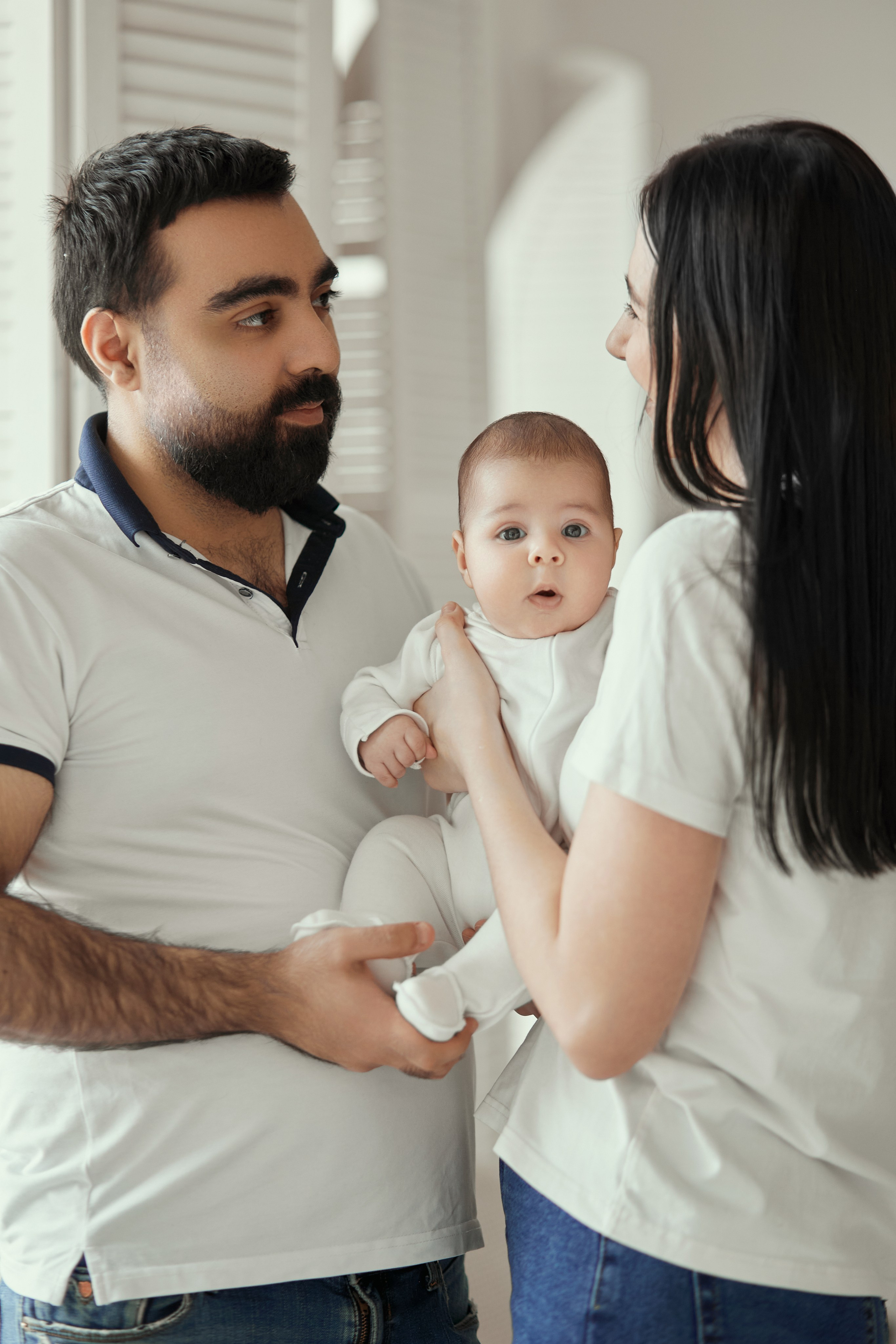 Мария, Хамид и карапуз. Прончатова Алина. Фотограф для семейных, церковных и свадебных съёмок