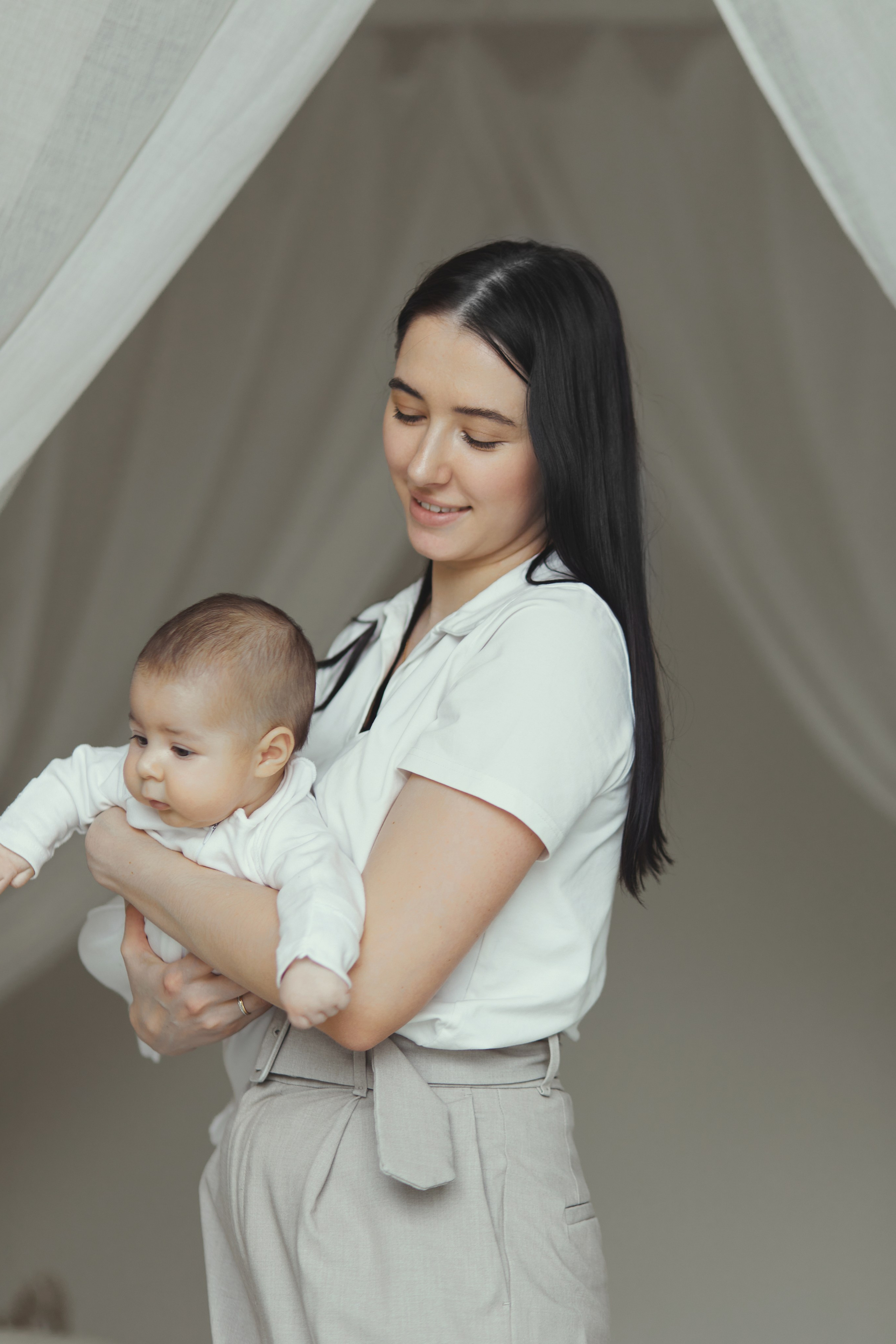 Мария, Хамид и карапуз. Прончатова Алина. Фотограф для семейных, церковных и свадебных съёмок