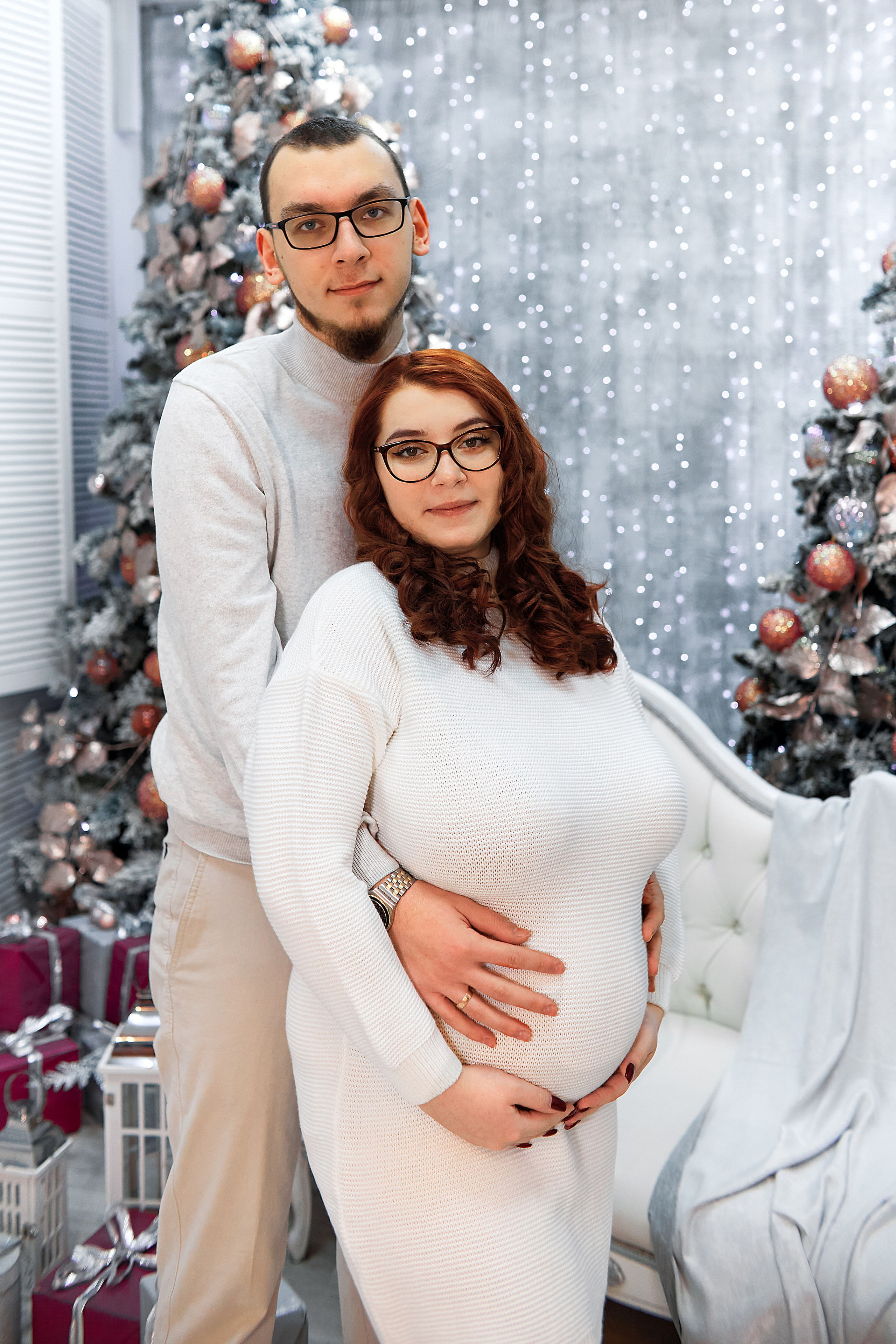 Новогоднее чудо Марины и Максима. Прончатова Алина. Фотограф для семейных, церковных и свадебных съёмок