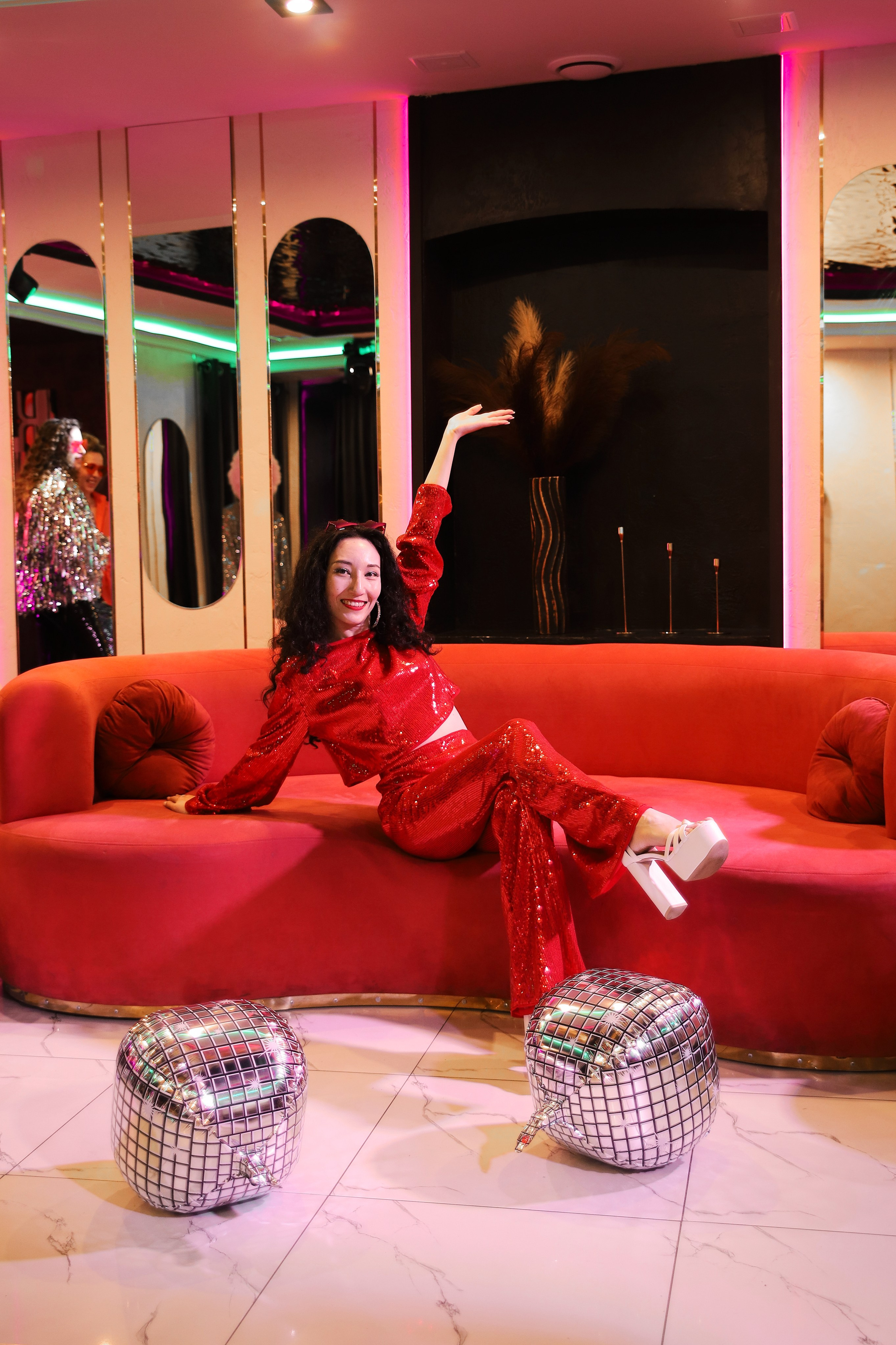 30-летие в стиле DISCO 80. Прончатова Алина. Фотограф для семейных, церковных и свадебных съёмок