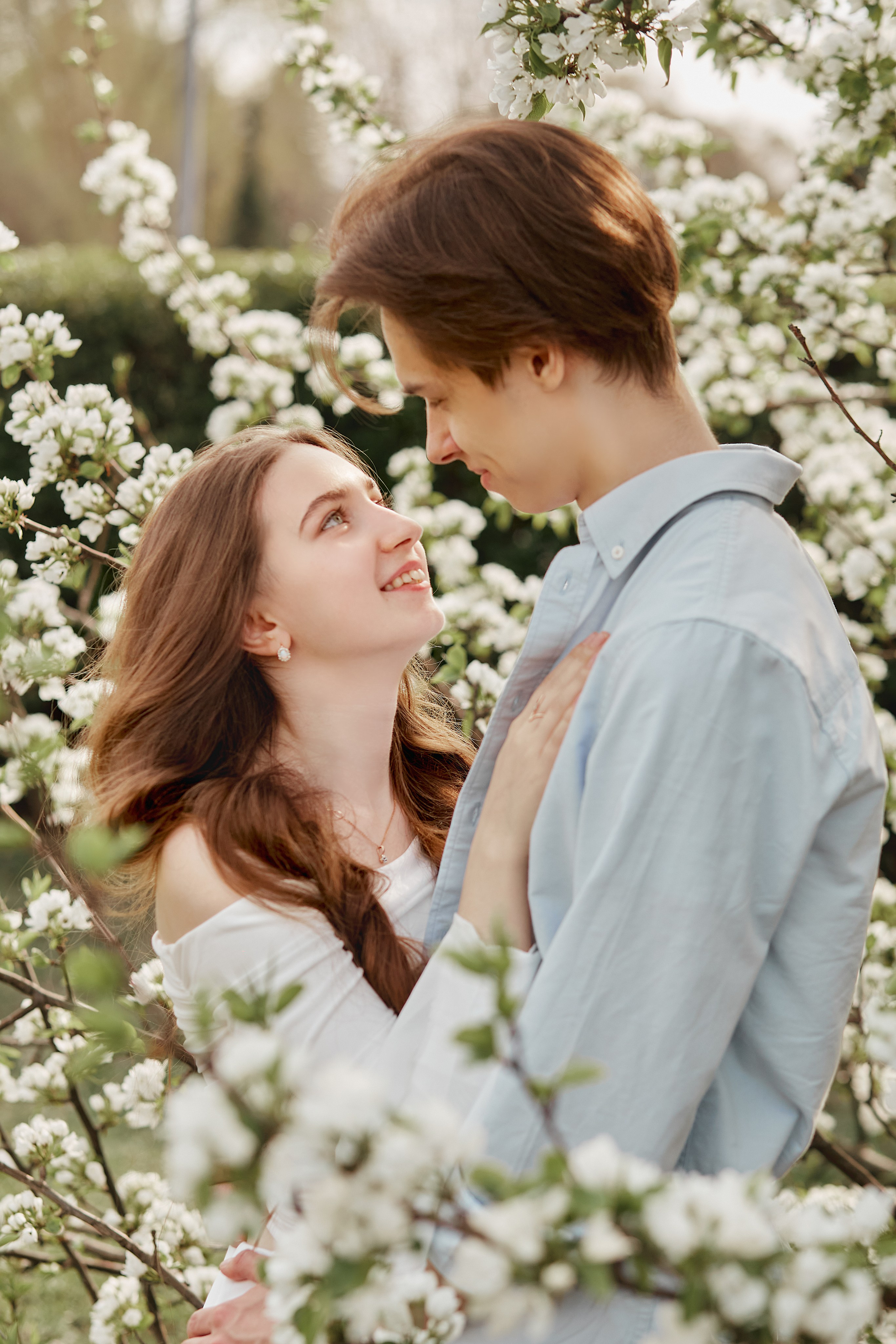 Прогулка Саши и Ани. Прончатова Алина. Фотограф для семейных, церковных и свадебных съёмок