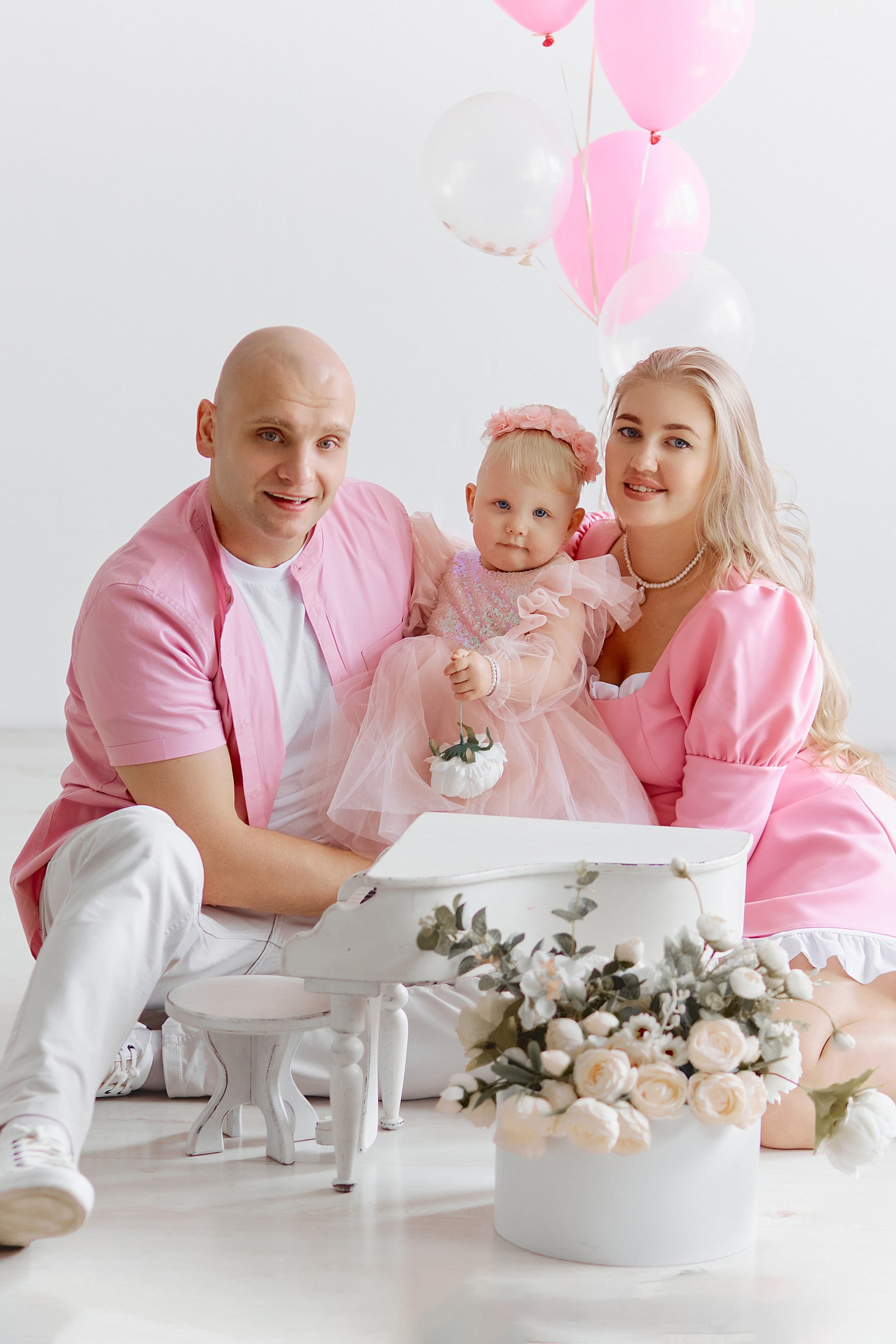 Годик в стиле Барби. Прончатова Алина. Фотограф для семейных, церковных и свадебных съёмок