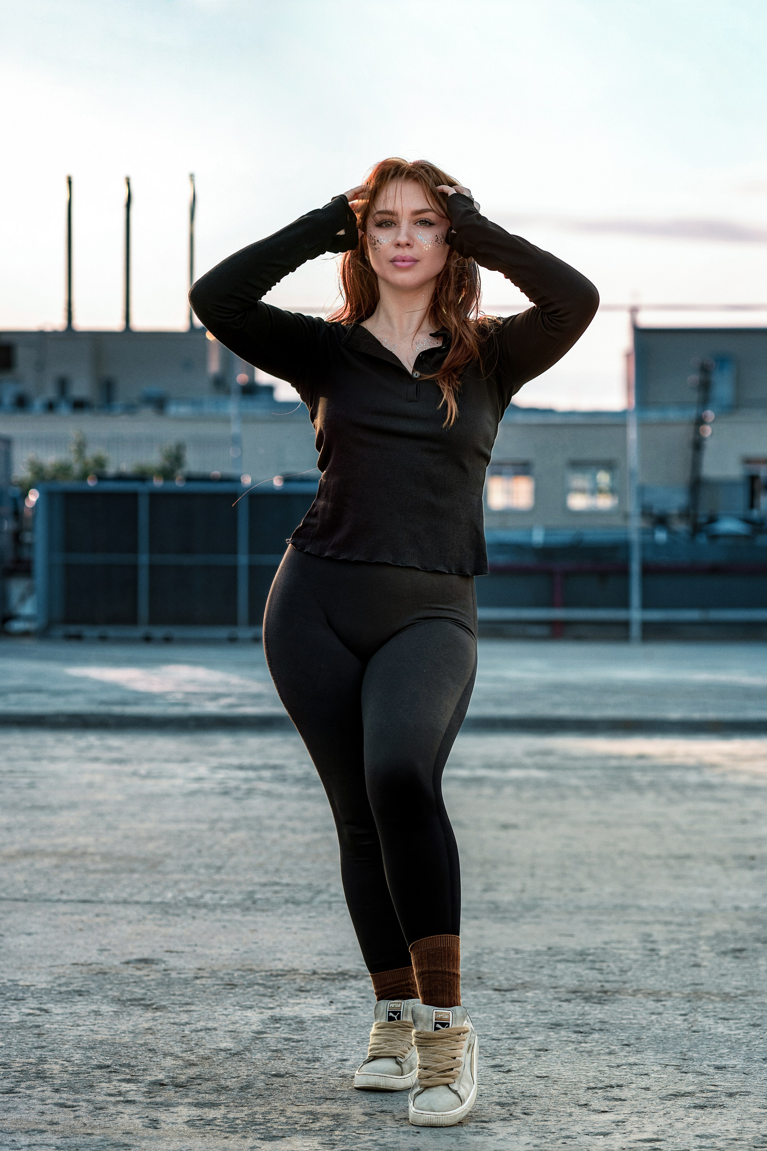 Йога на&nbsp;крыше манежа