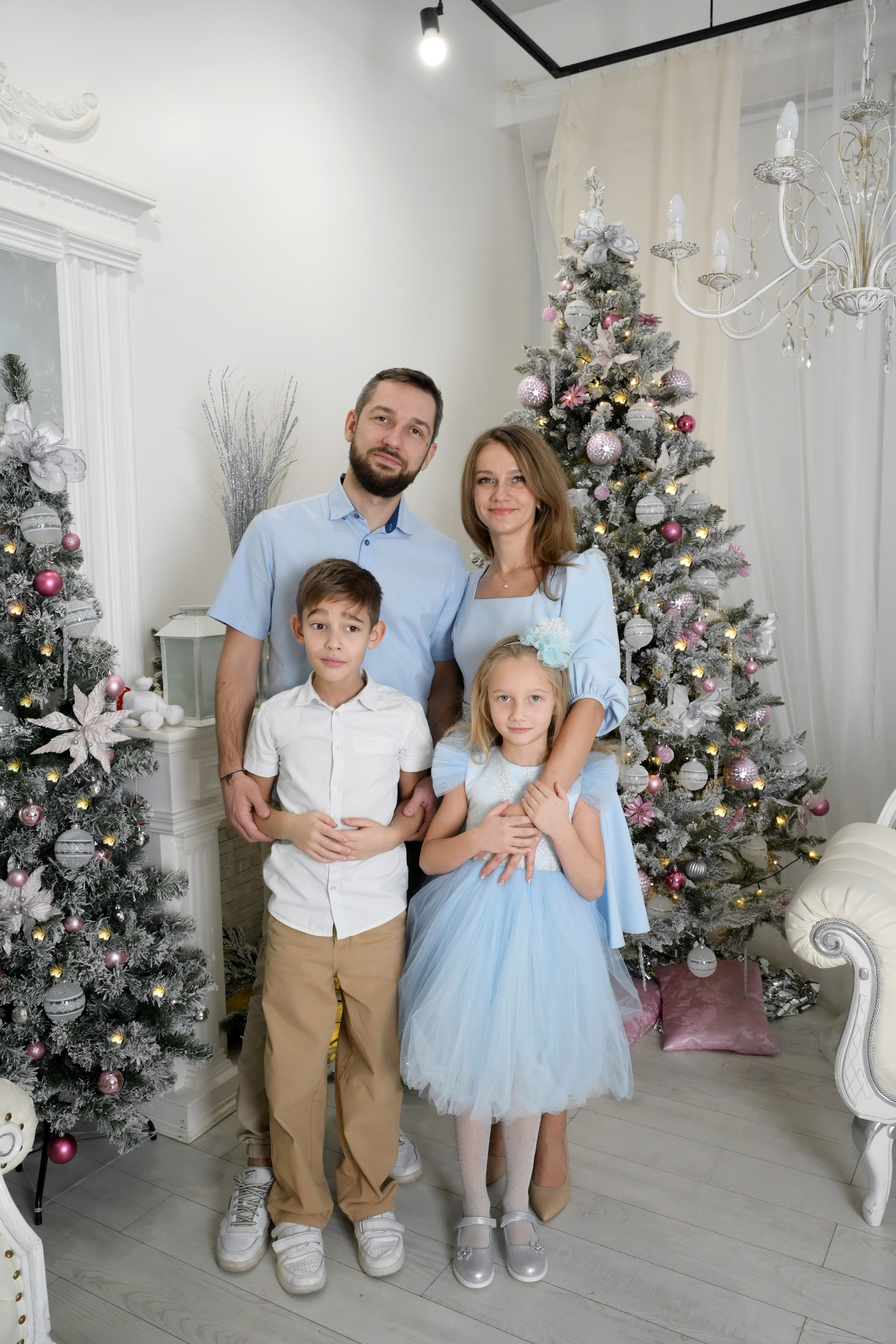 Семейная фотосессия. Михаил и Светлана с детьми