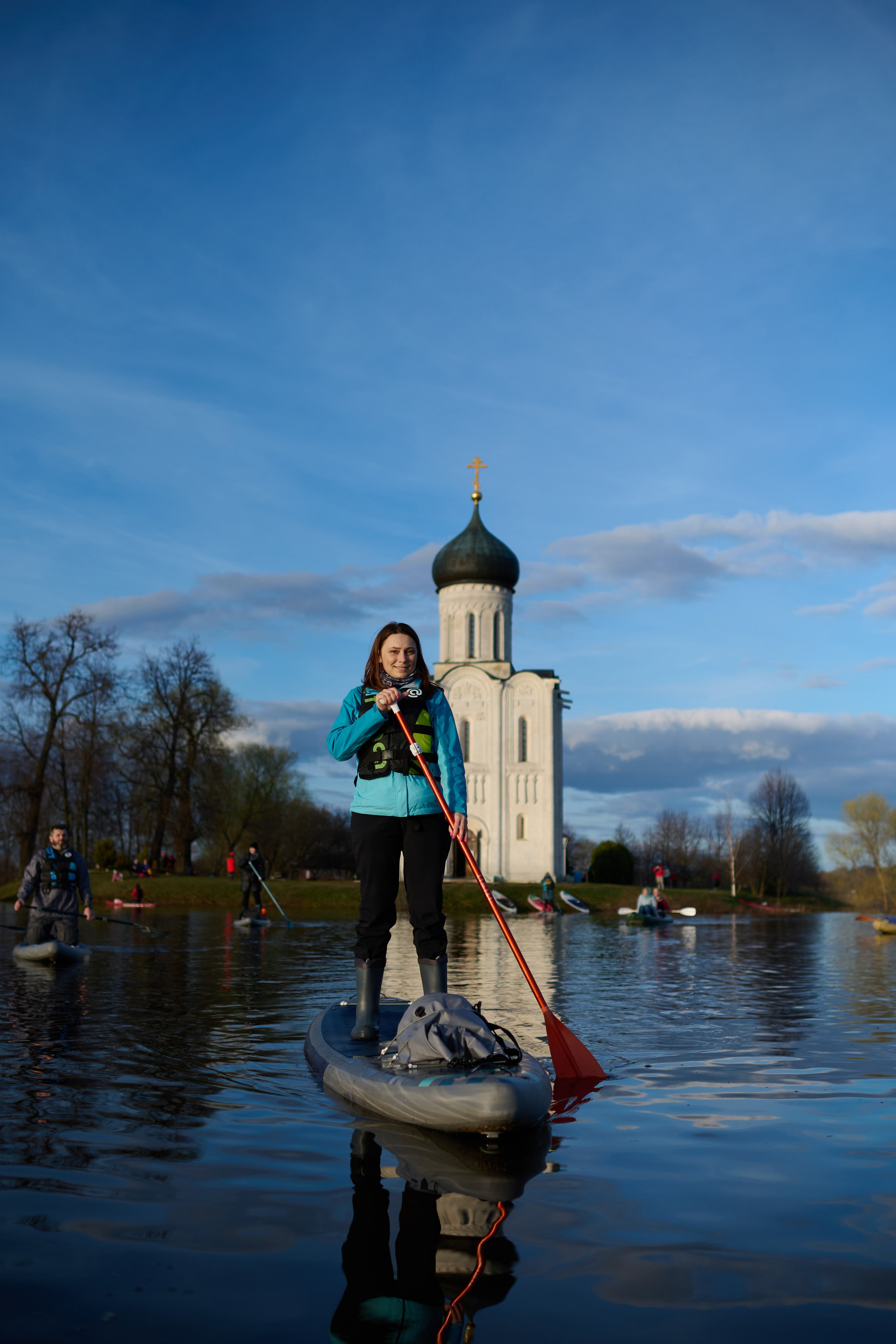 Истории. Фотосъемки на сапах, Москва. Сплавы на сапах