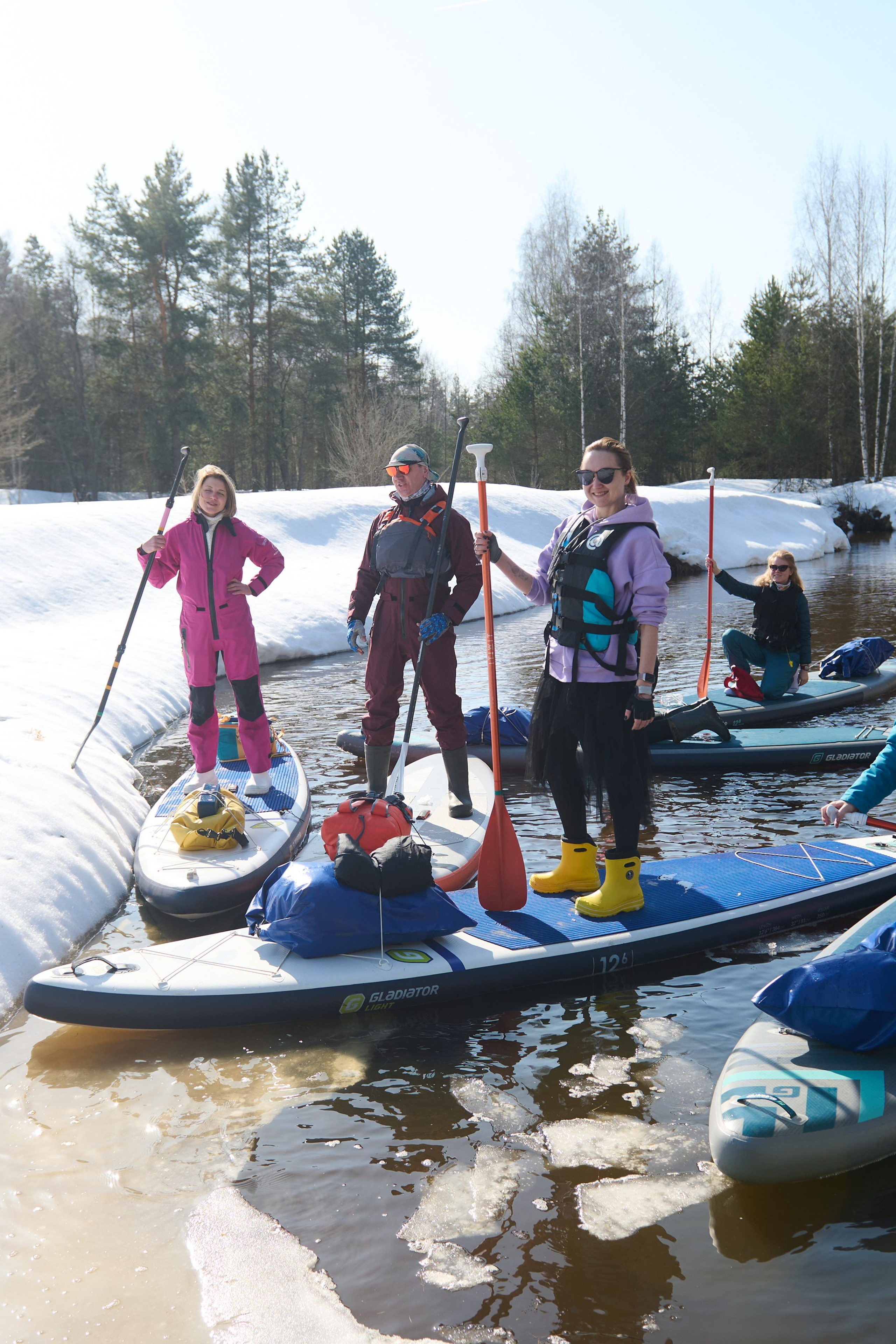 Первый весенний сплав&nbsp;р. Нерская