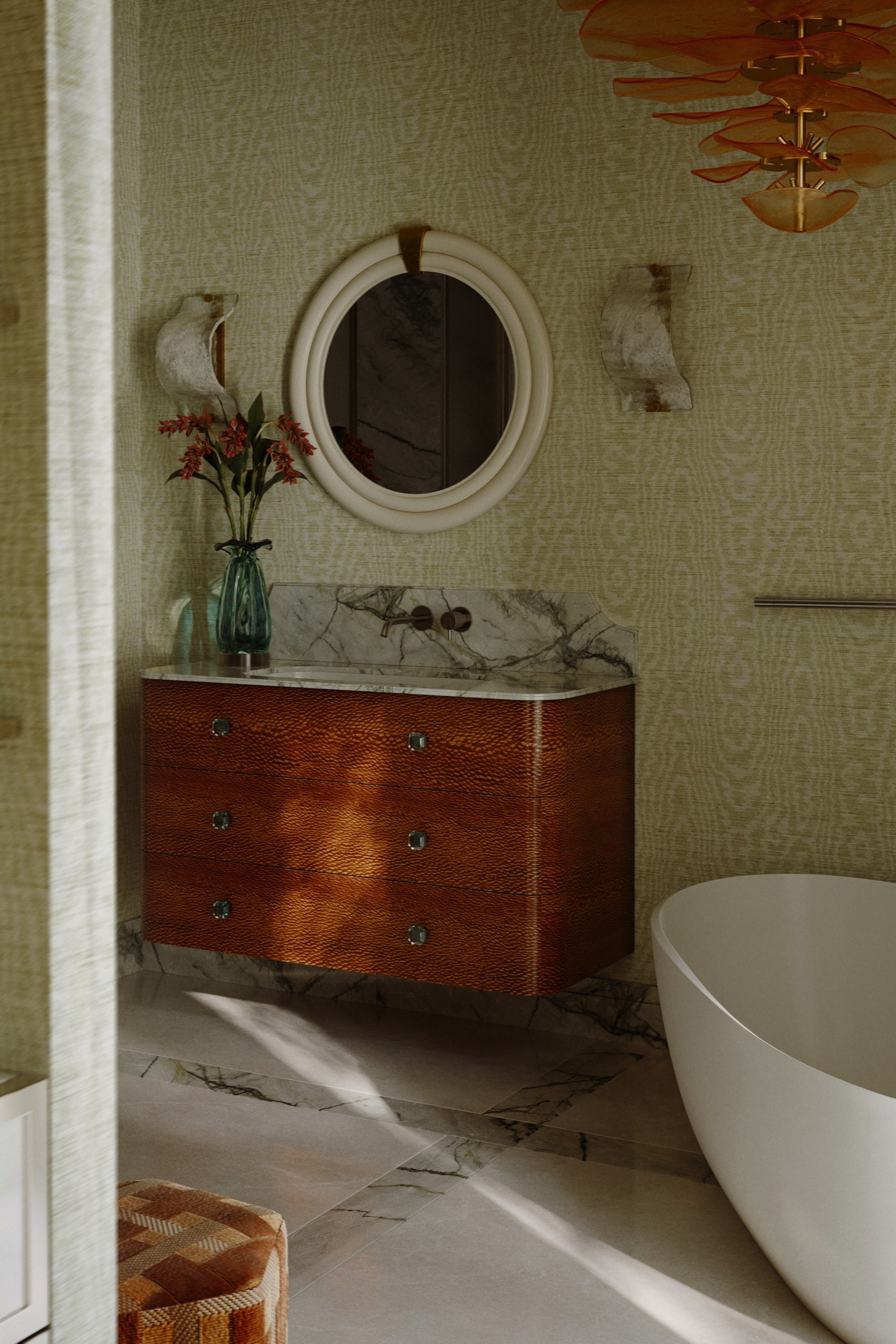 Ванная комната «Морская волна»