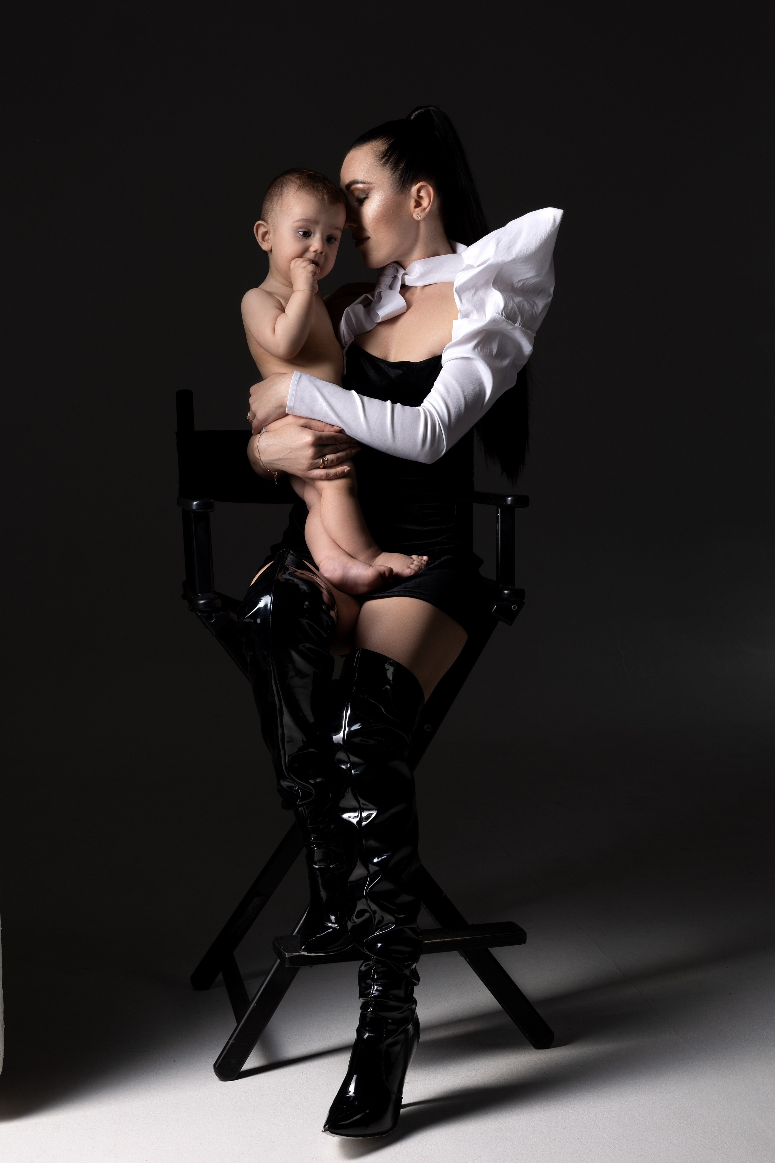 Фотосессия мама и малыш для Алины