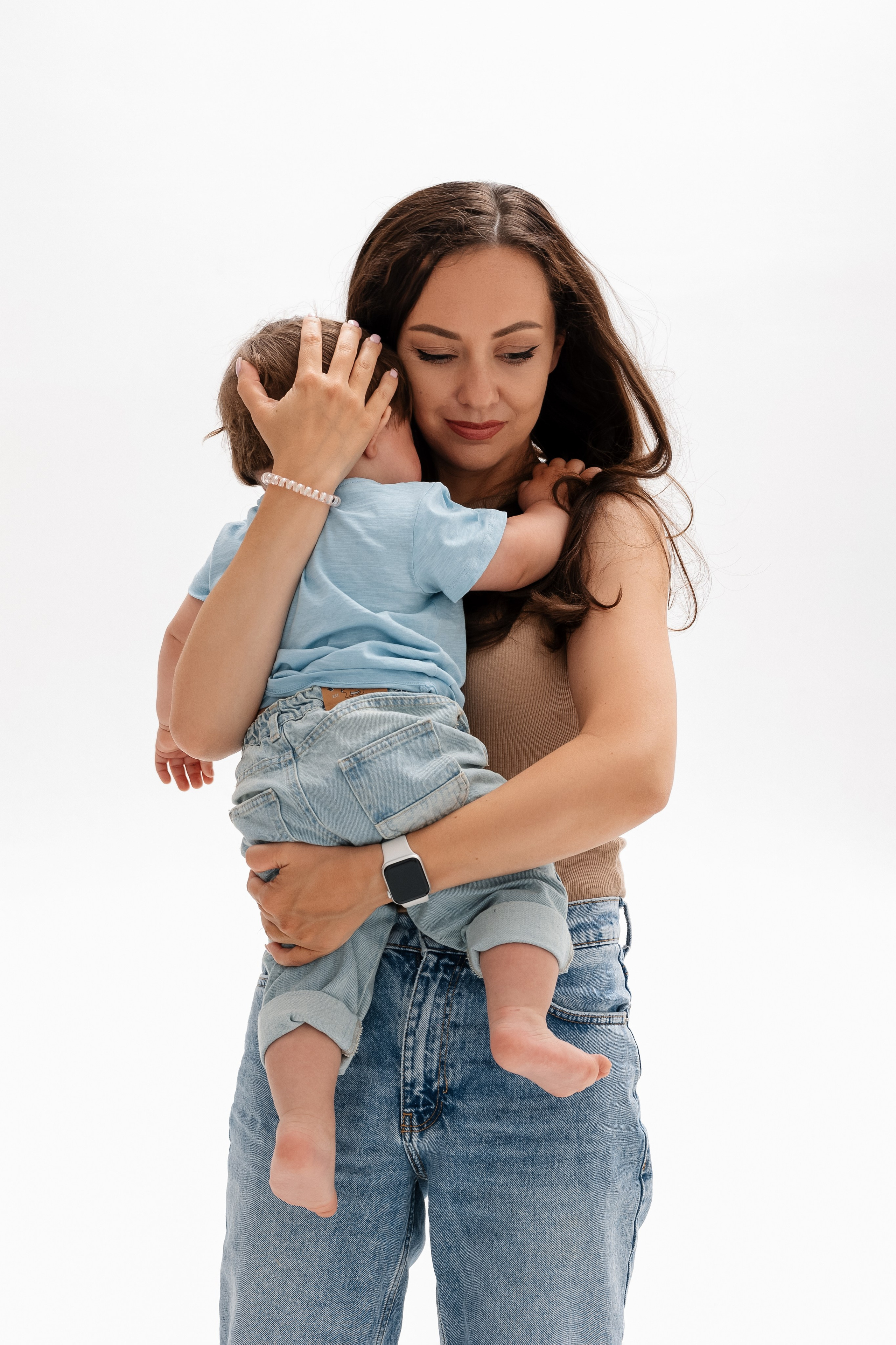 Фотосессия мама и малыш для Алины и Тимура