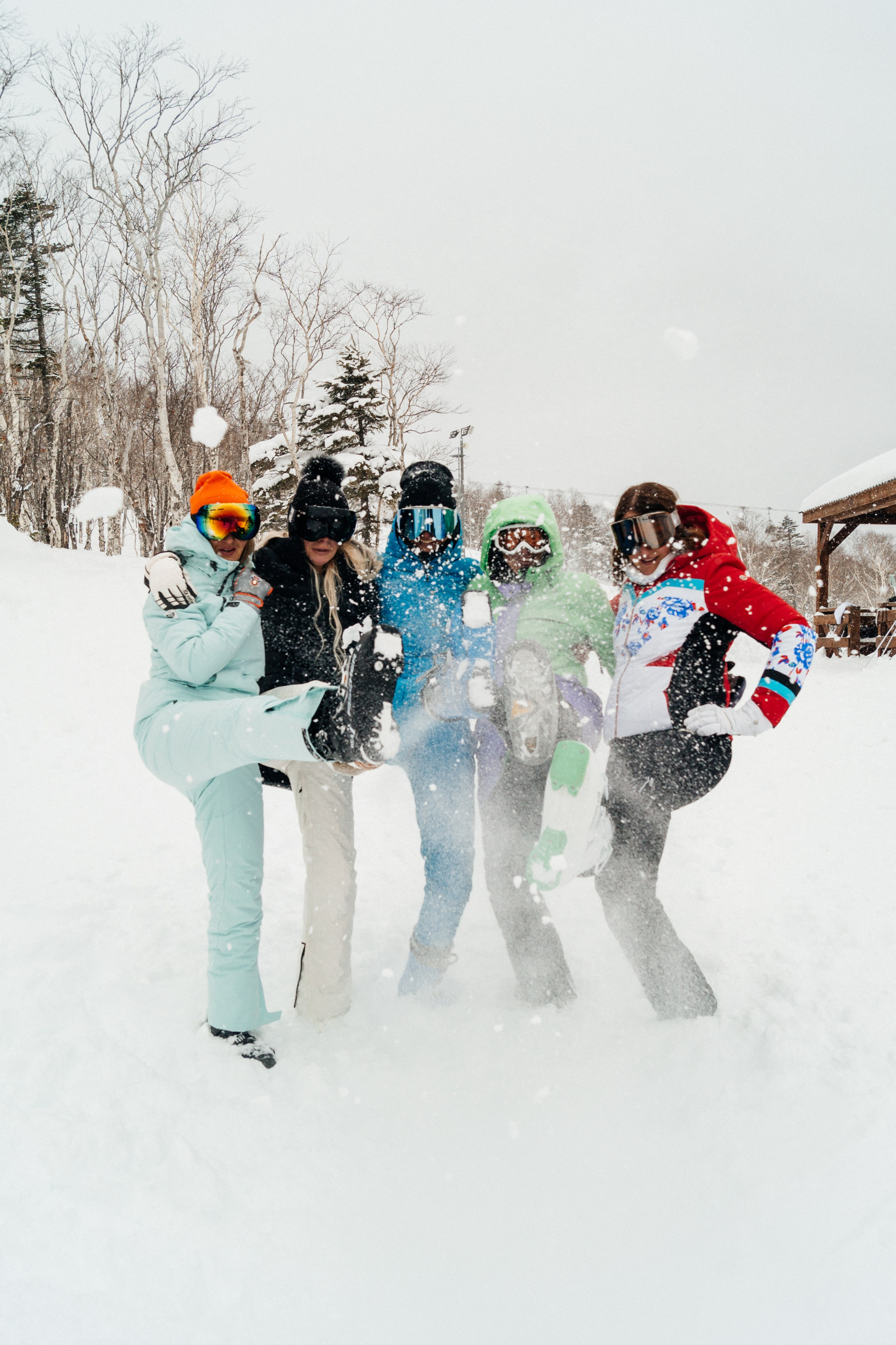 Лыжницы против сноубордисток