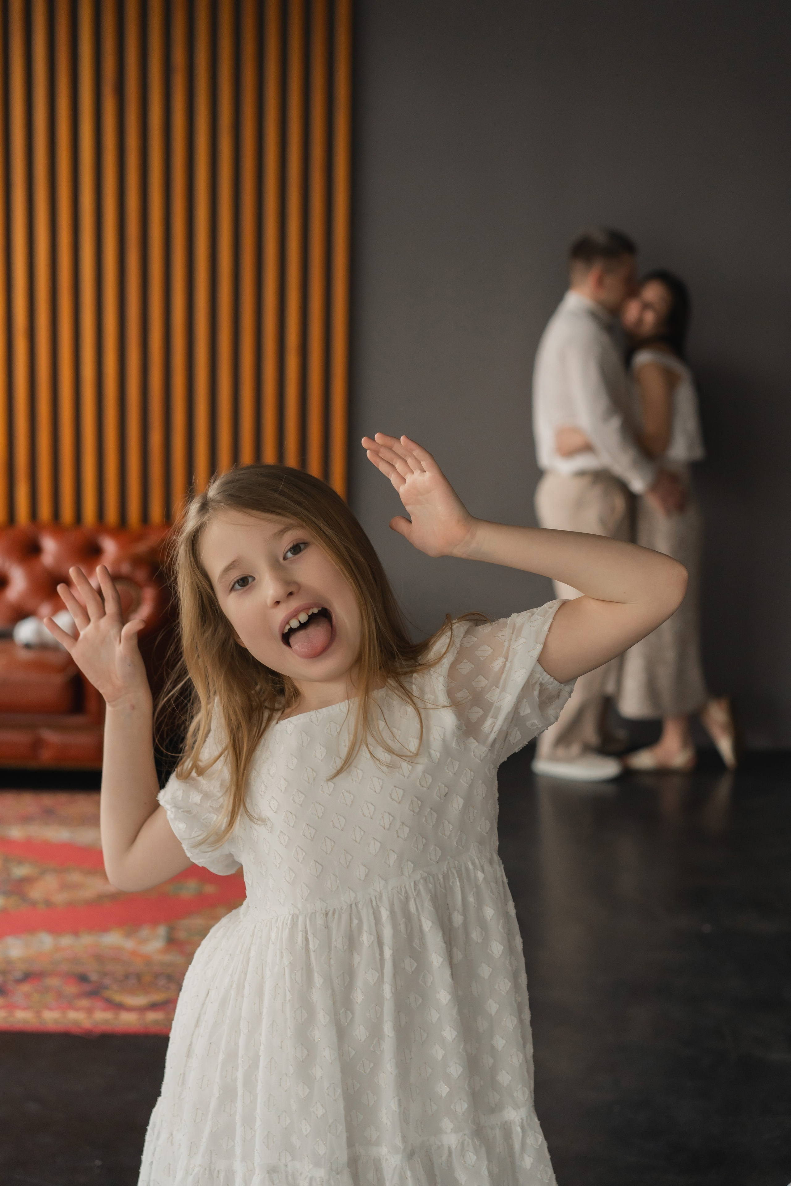 Семейная съемка в студии Лаборатория