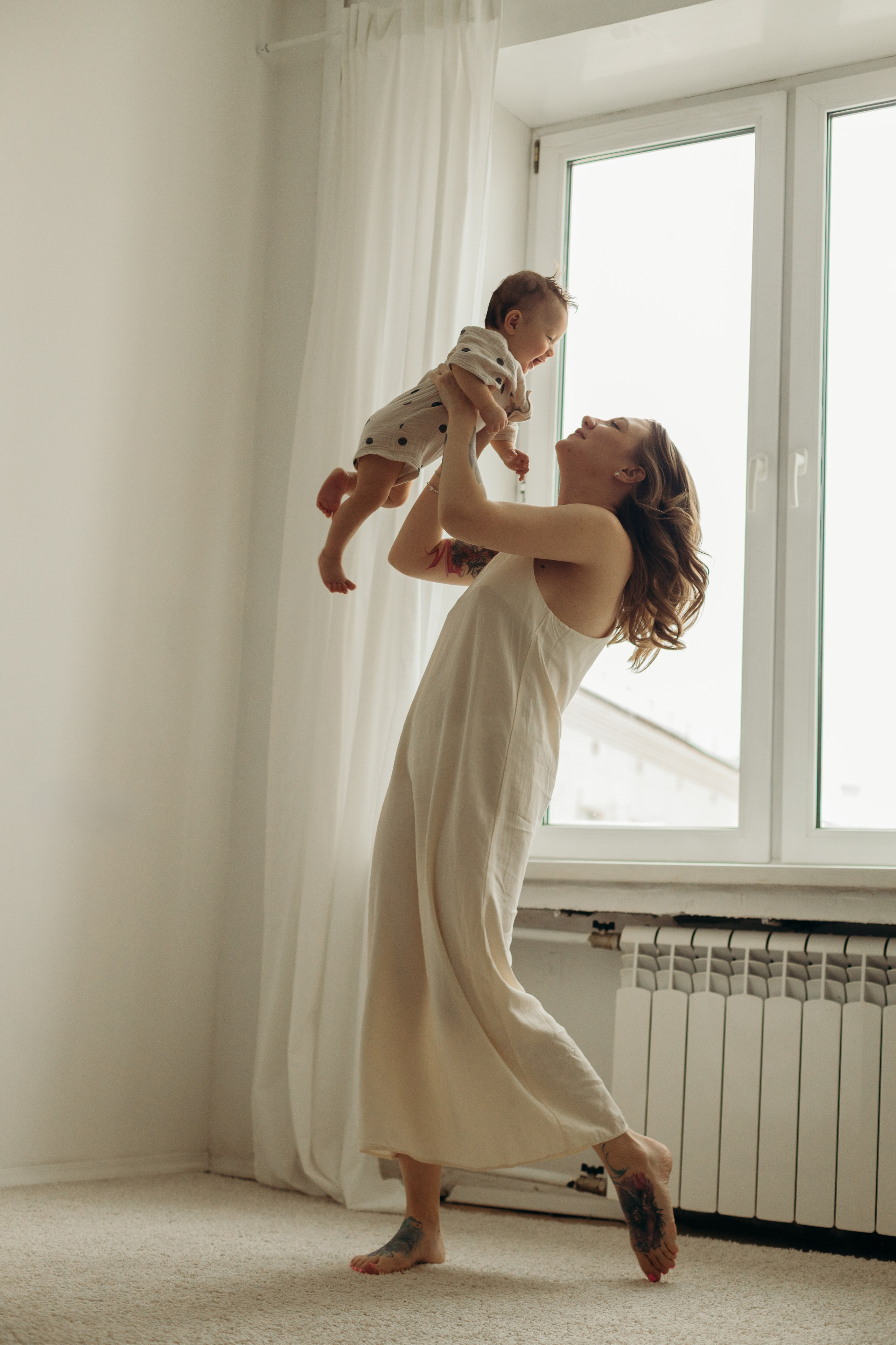 Семейная съемка в домашней обстановке. Семейный фотограф в Чехове