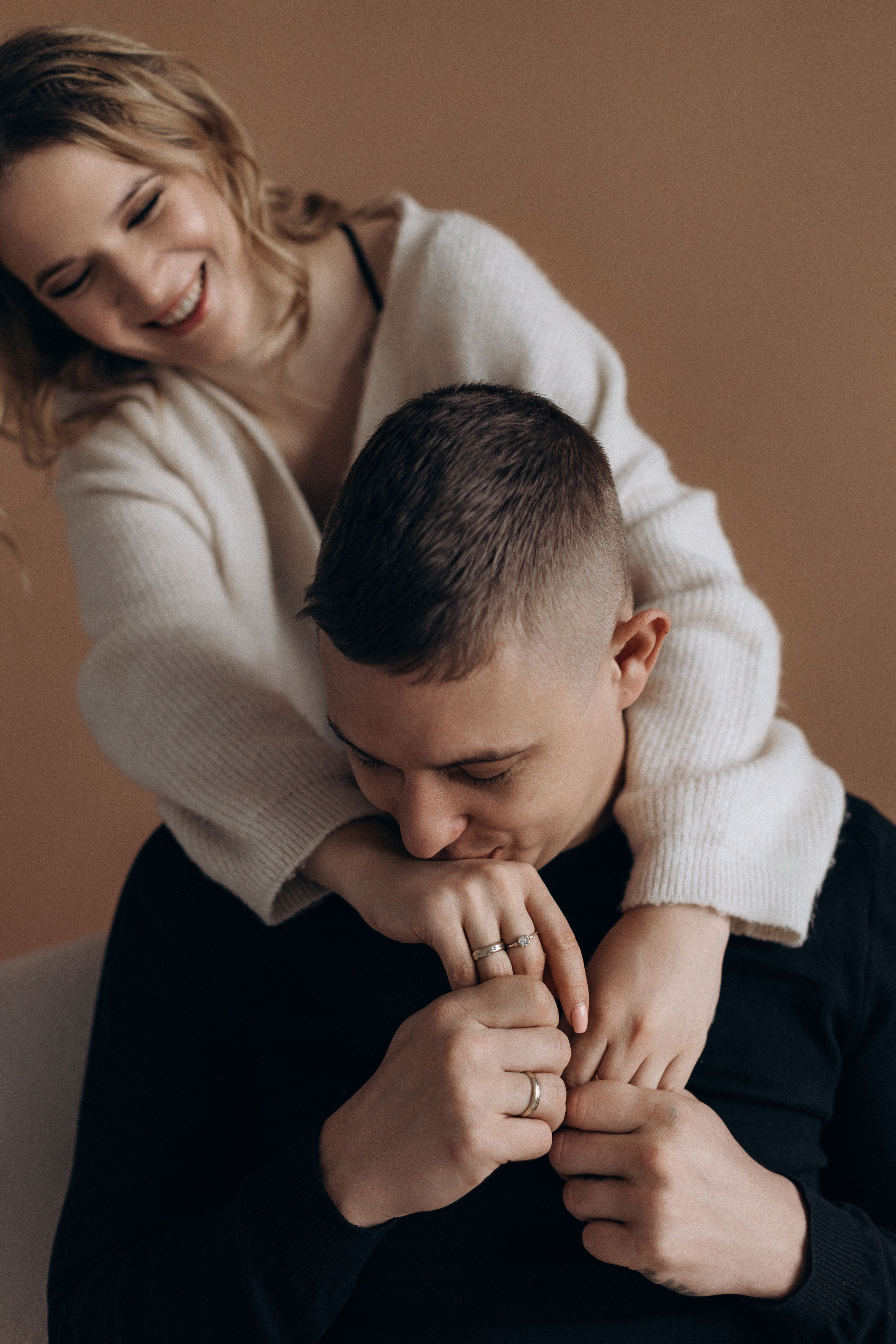 Фотоистория для двоих в студии. Семейный фотограф в Чехове