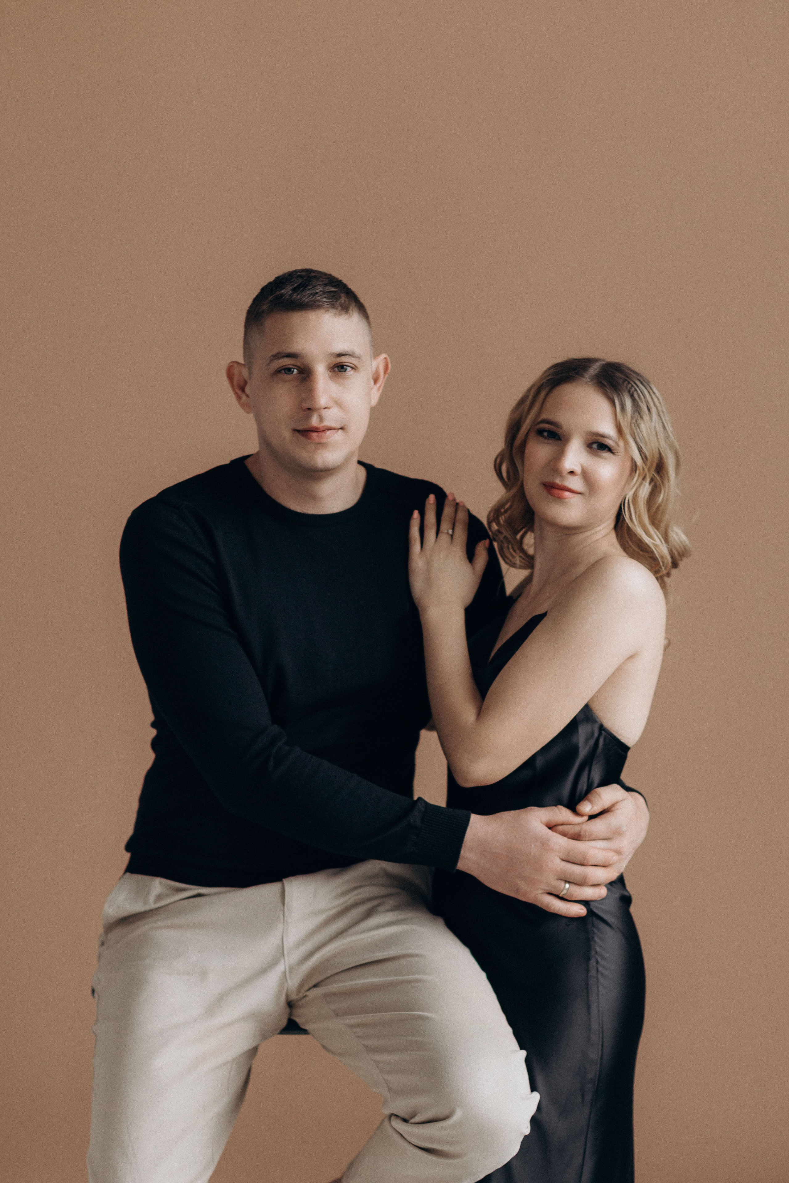 Фотоистория для двоих в студии. Семейный фотограф в Чехове