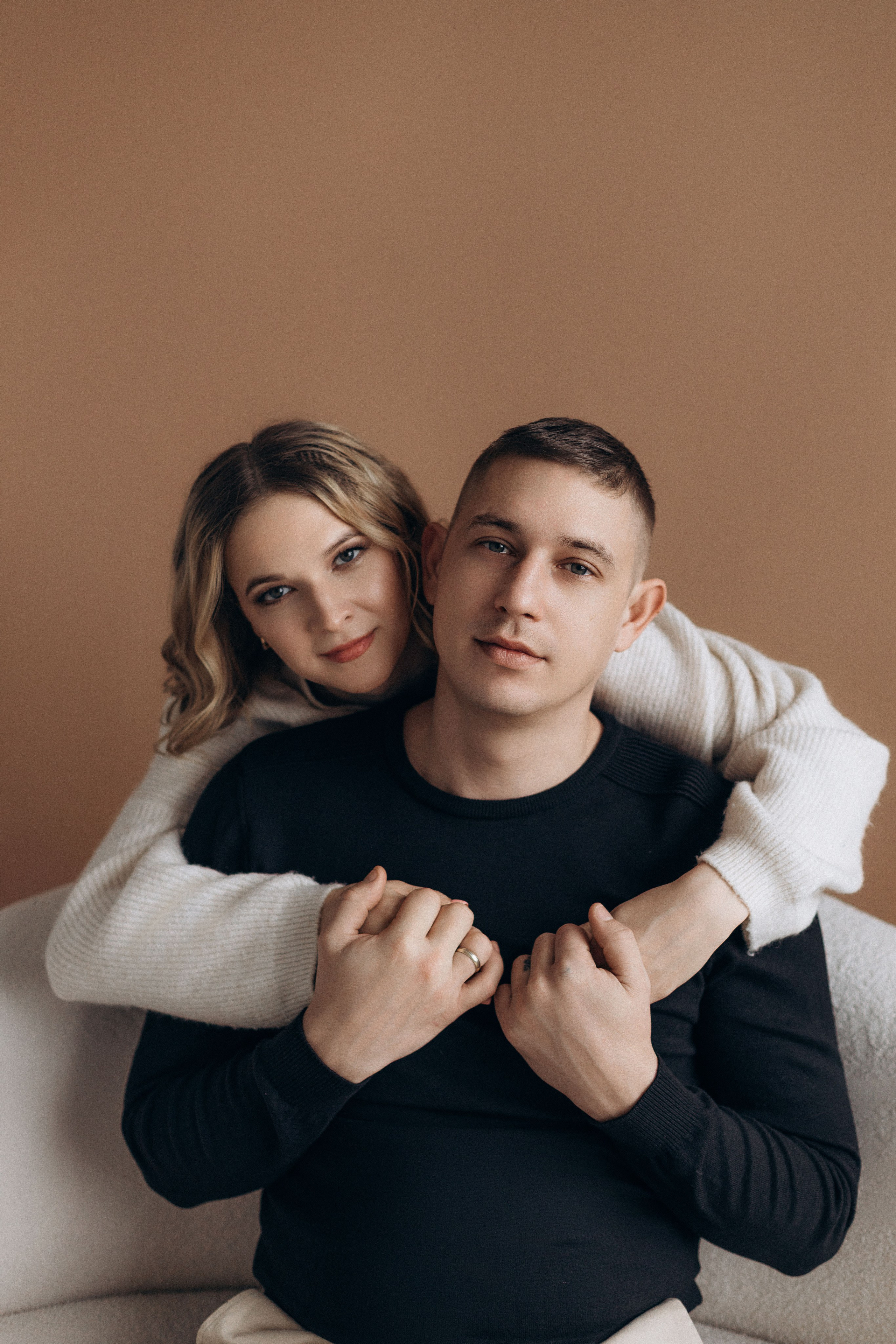 Фотоистория для двоих в студии. Семейный фотограф в Чехове