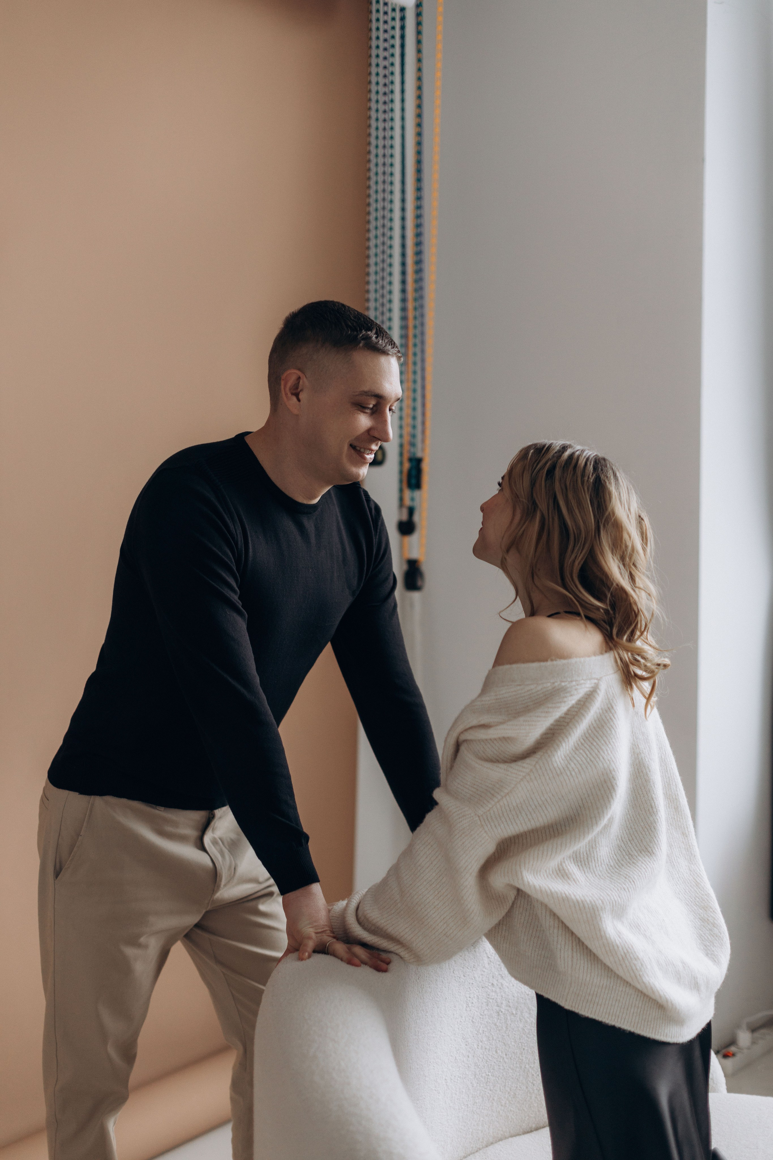 Фотоистория для двоих в студии. Семейный фотограф в Чехове