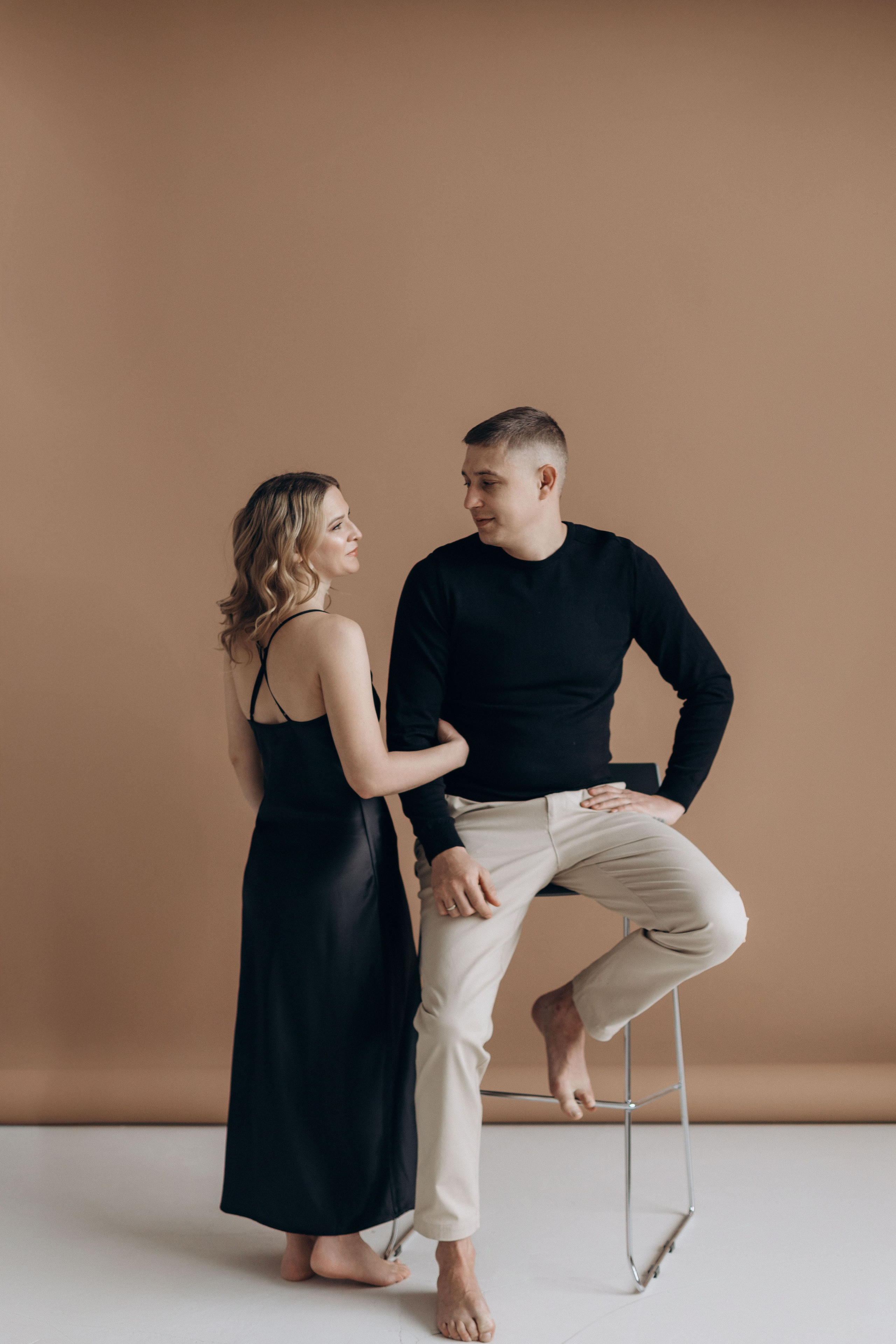 Фотоистория для двоих в студии. Семейный фотограф в Чехове